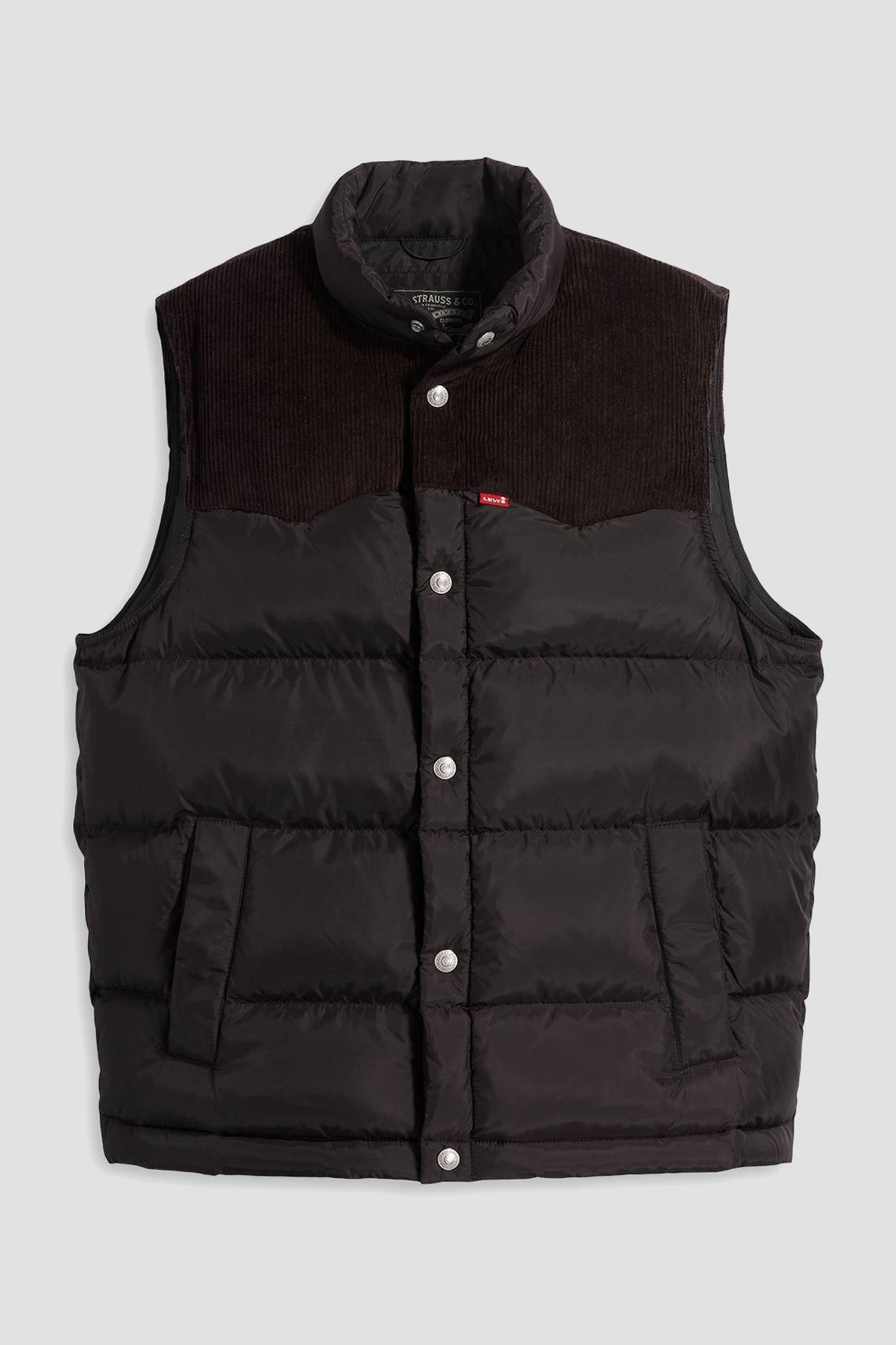 Мужской черный жилет 2