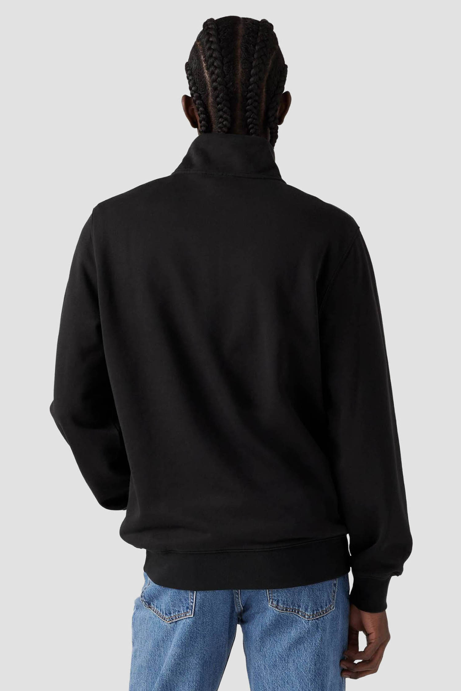 Мужская черная спортивная кофта 3