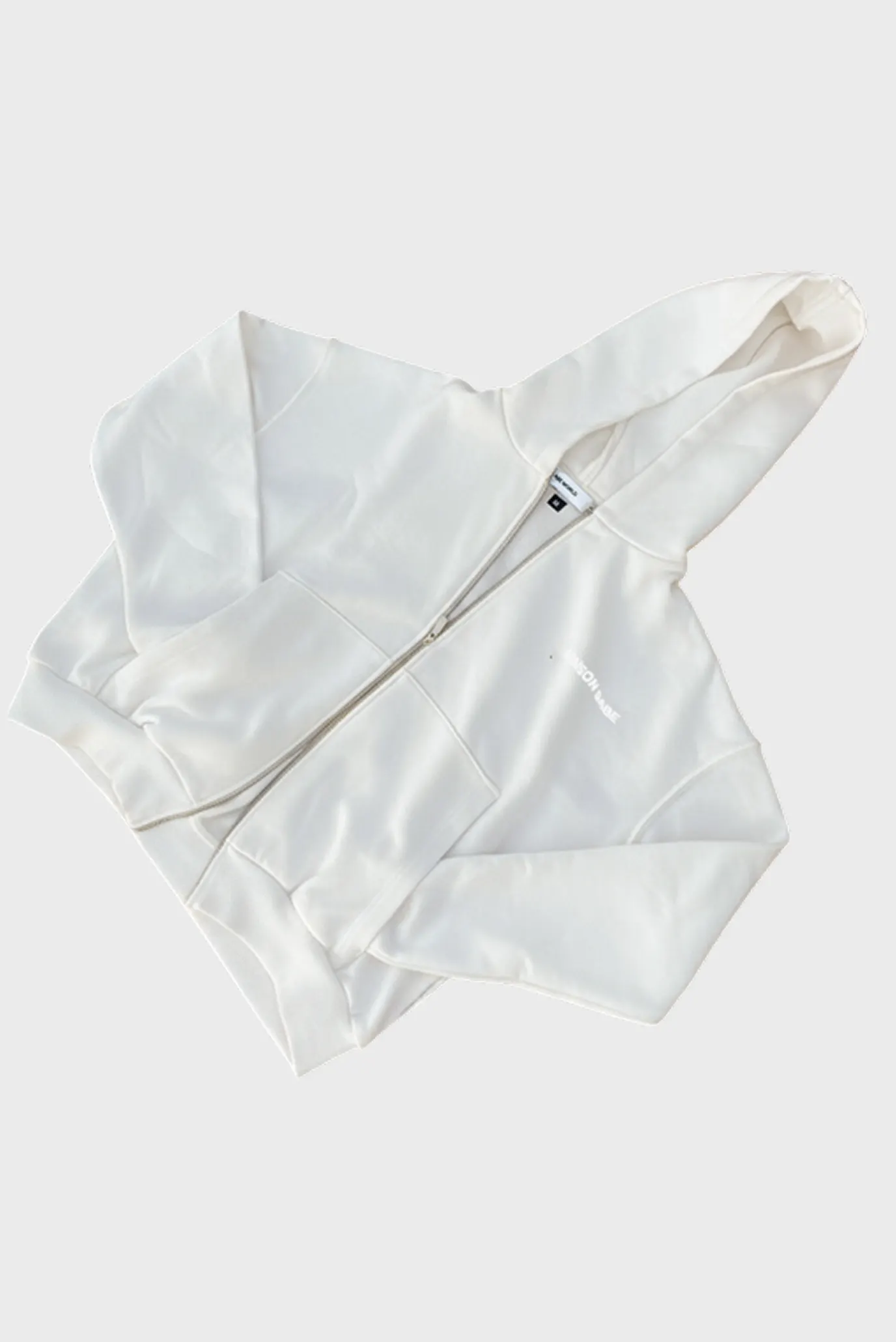 Зип-худи Sabe Maison Zip Hooded White 2