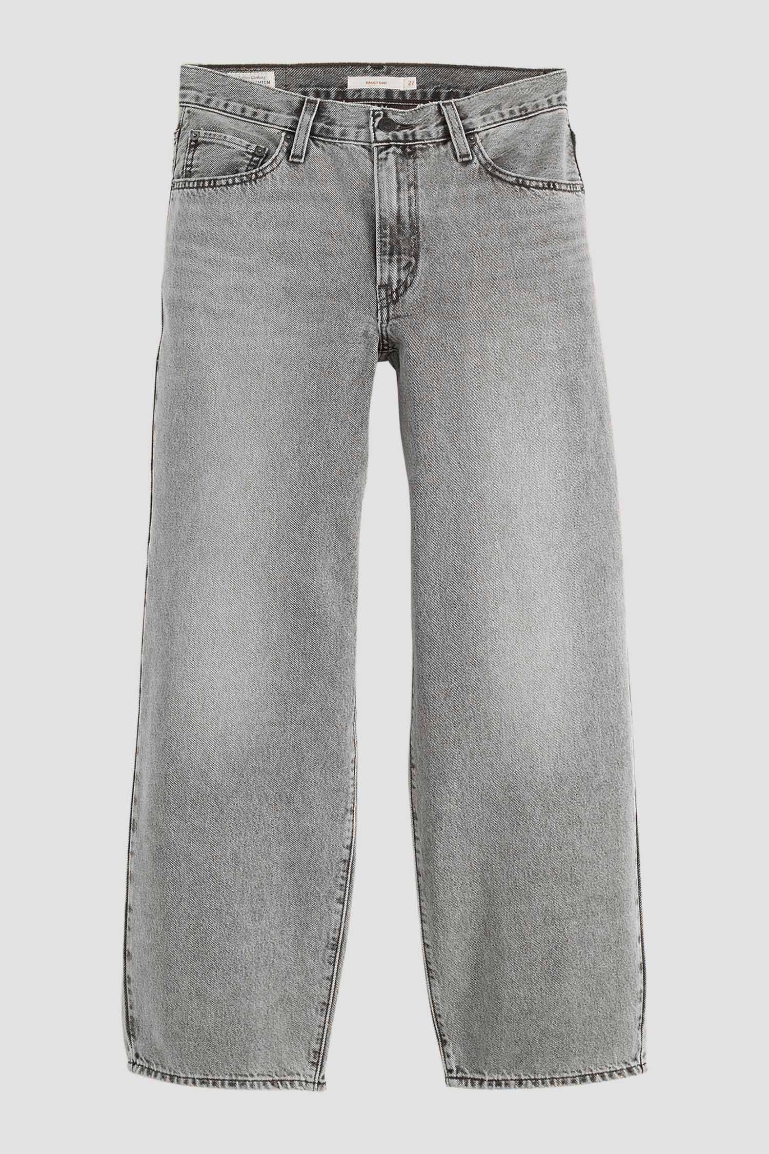 Женские серые джинсы Baggy Dad 2