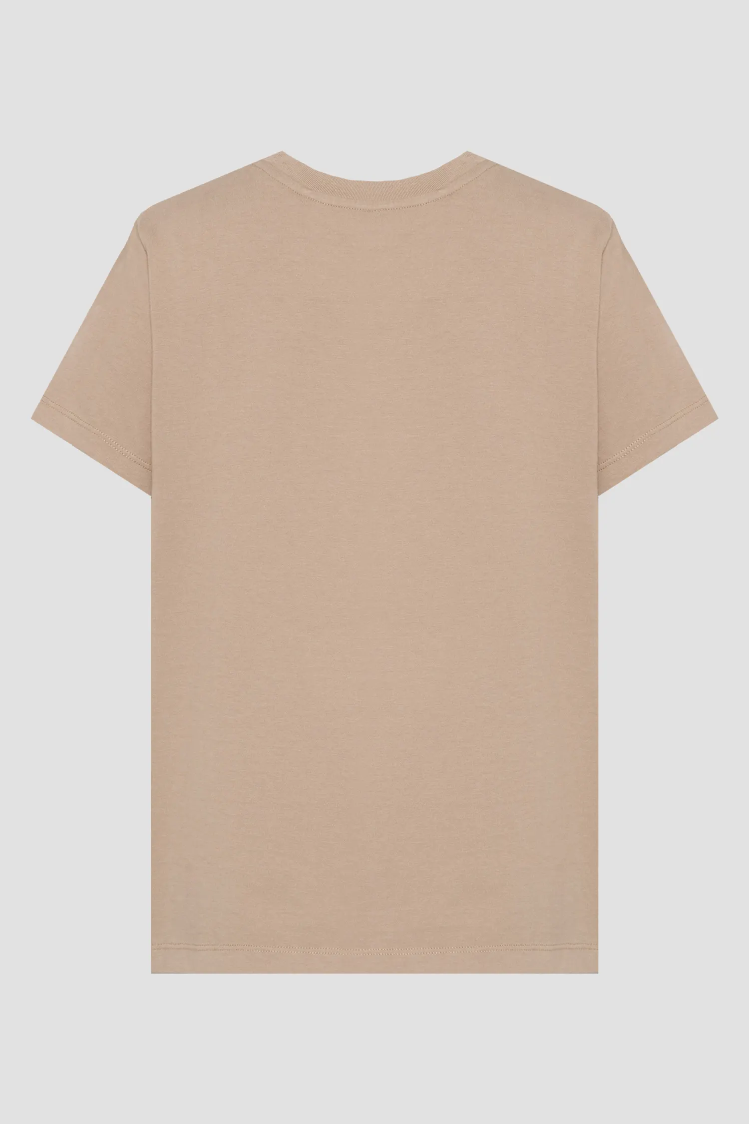 Женская бежевая футболка 4
