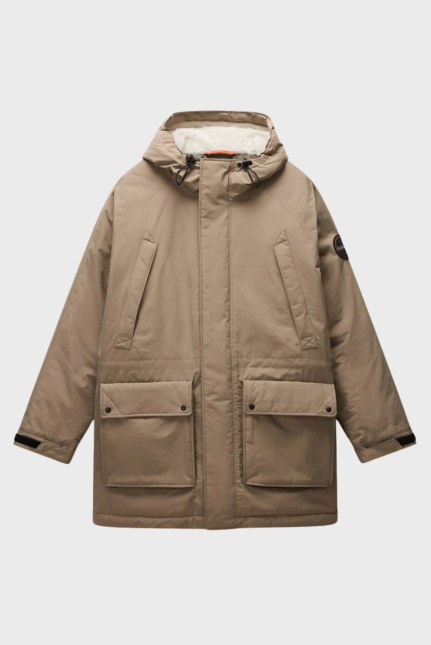 Мужская бежевая куртка 6