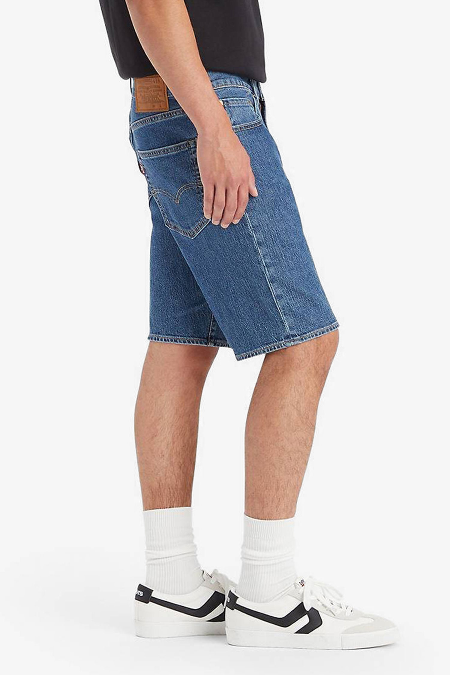 Мужские синие джинсовые шорты 405™ 4