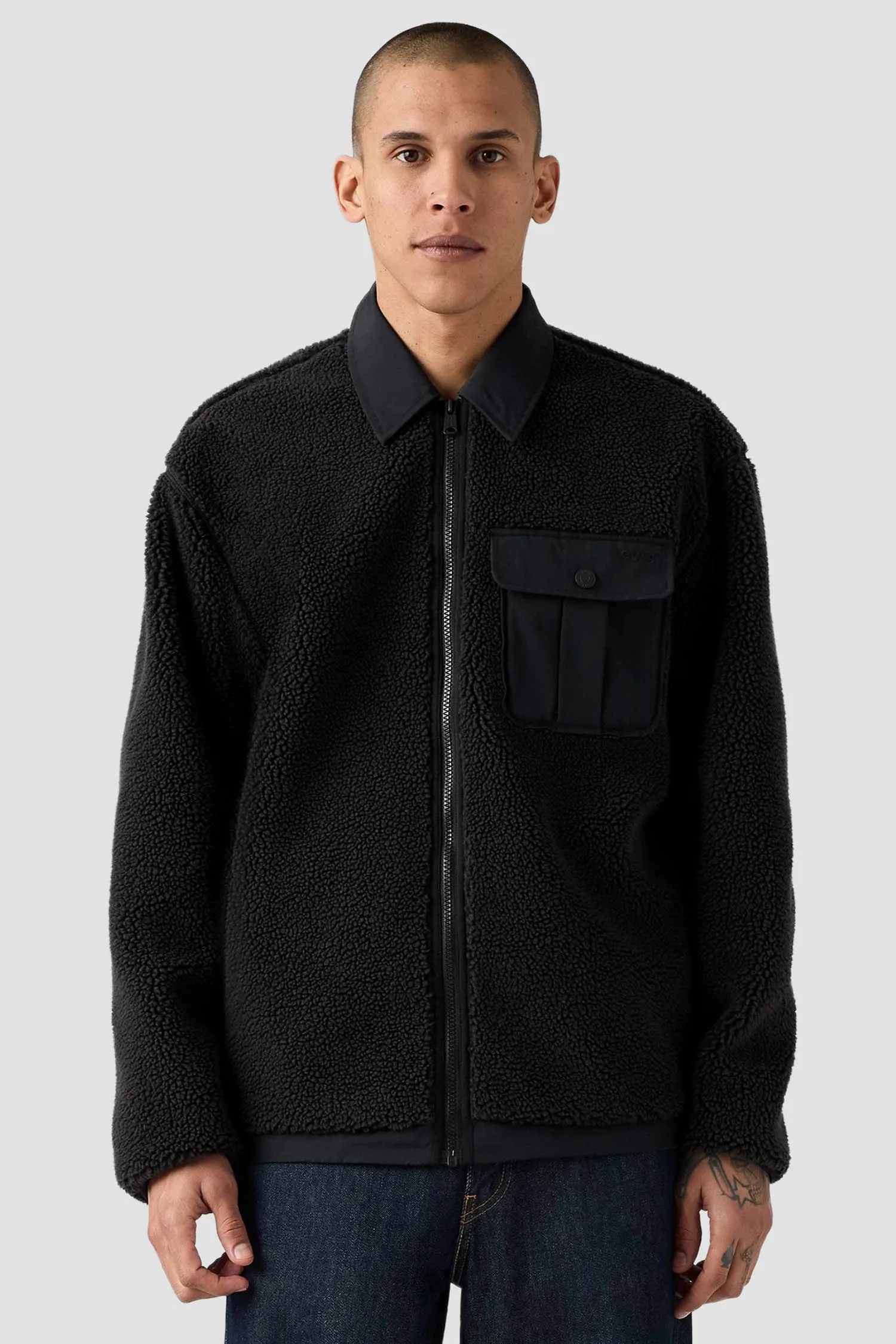 Мужская черная куртка 1