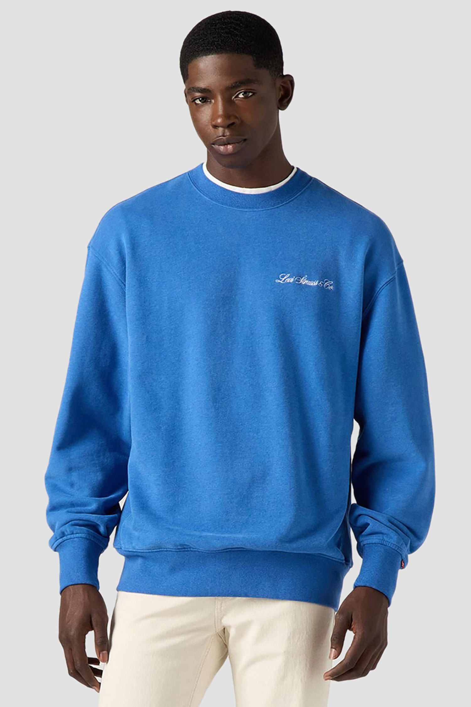 Мужской синий свитшот 1