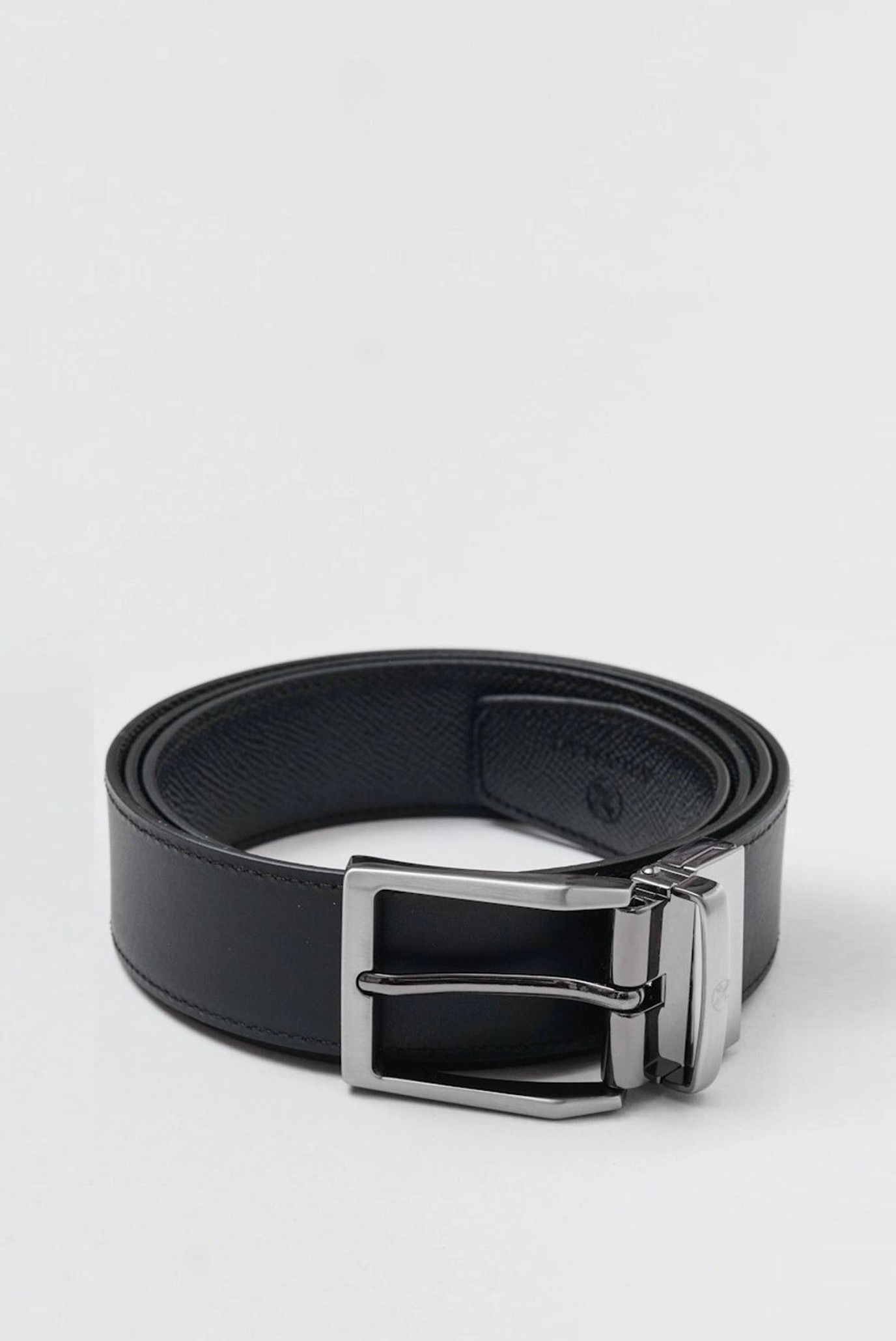 Мужской черный ремень 35ММ 1