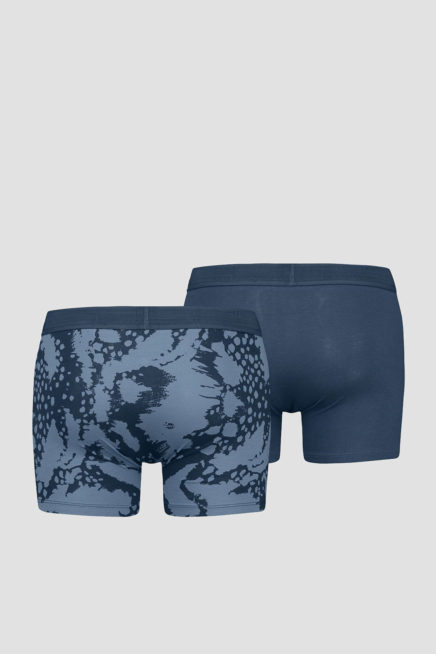 Мужские синие боксеры (2 шт) 2