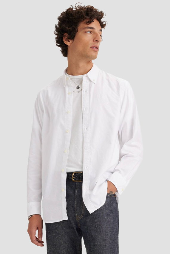 Мужская белая рубашка Levi's