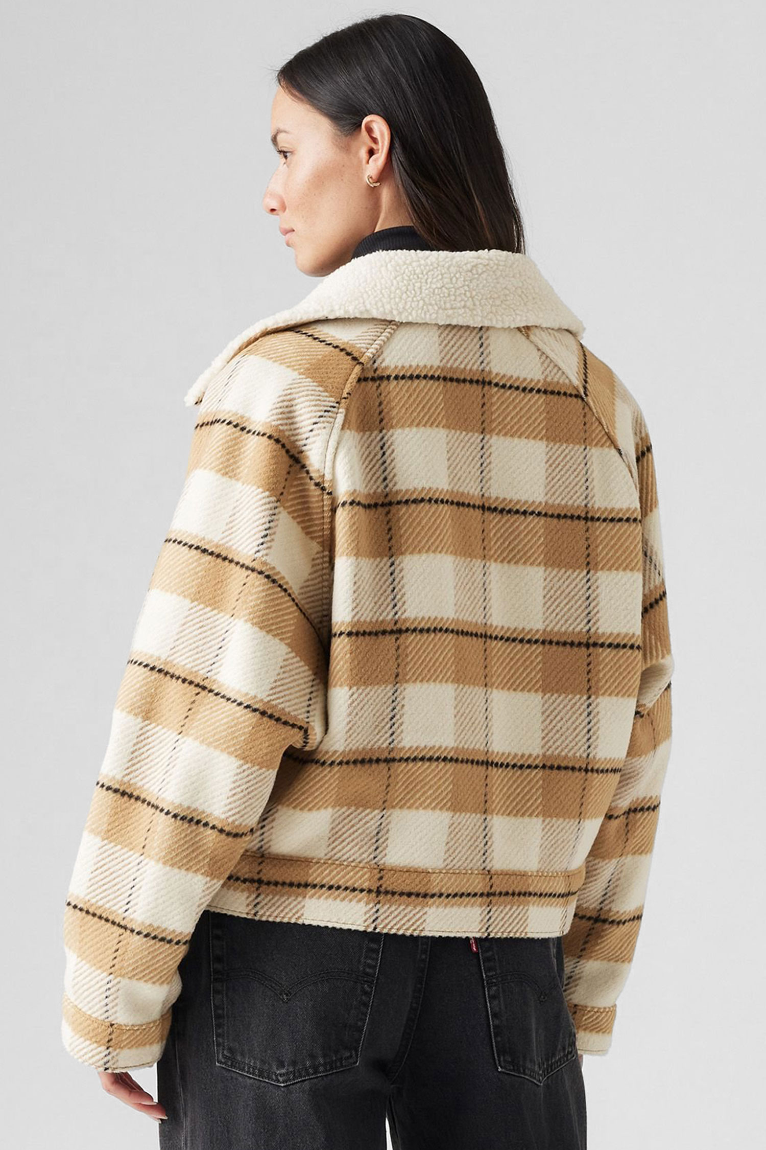 Женская куртка в клеткуLevi's Женская куртка в клетку 3