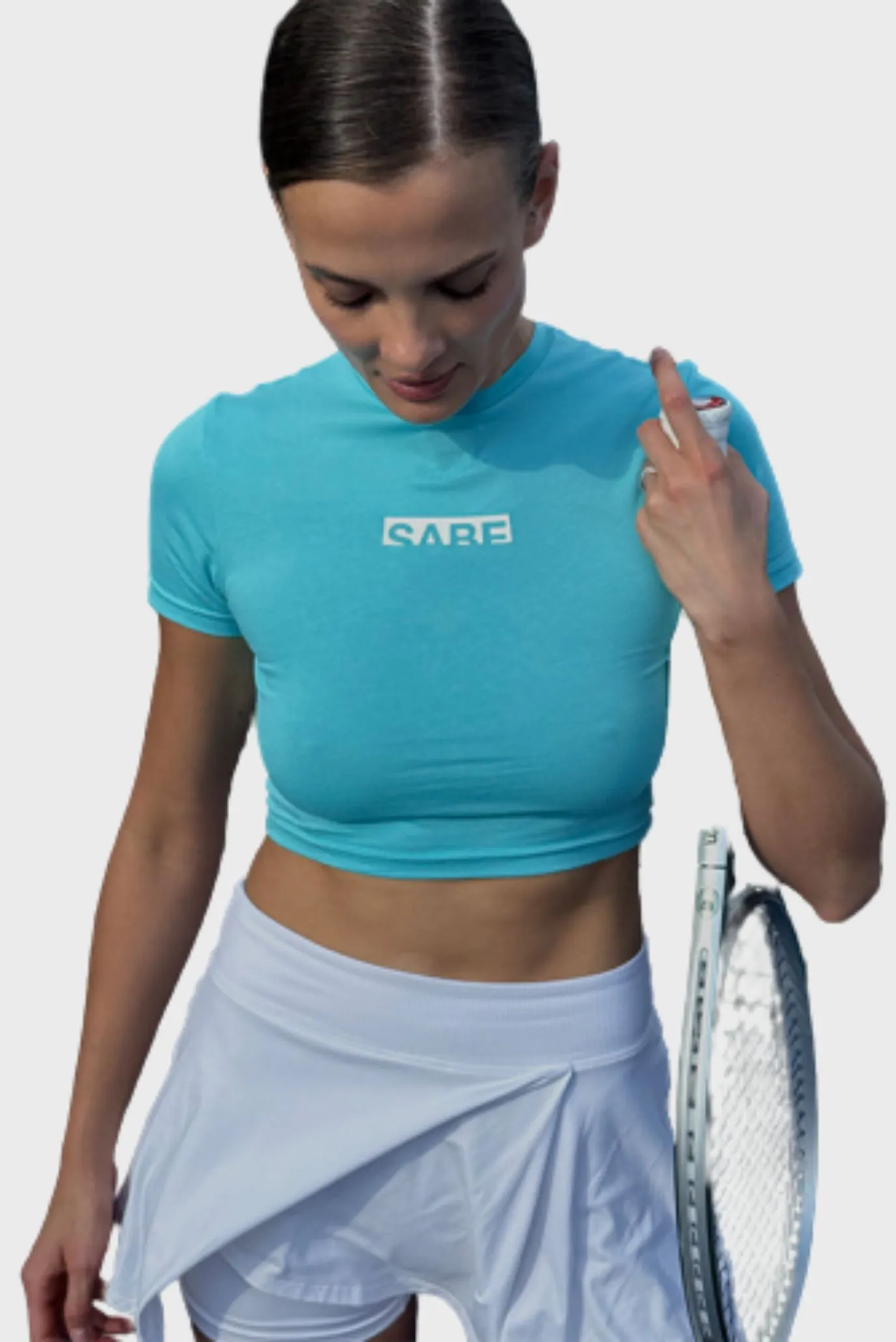 Футболка Sabe Logo T-Shirt Slim Azure 4