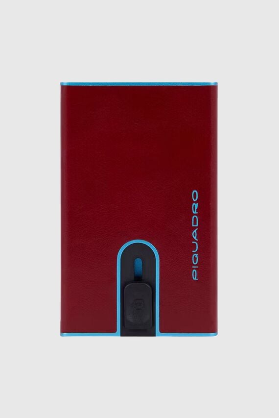 Картхолдер Piquadro Blue Square/Red Piquadro