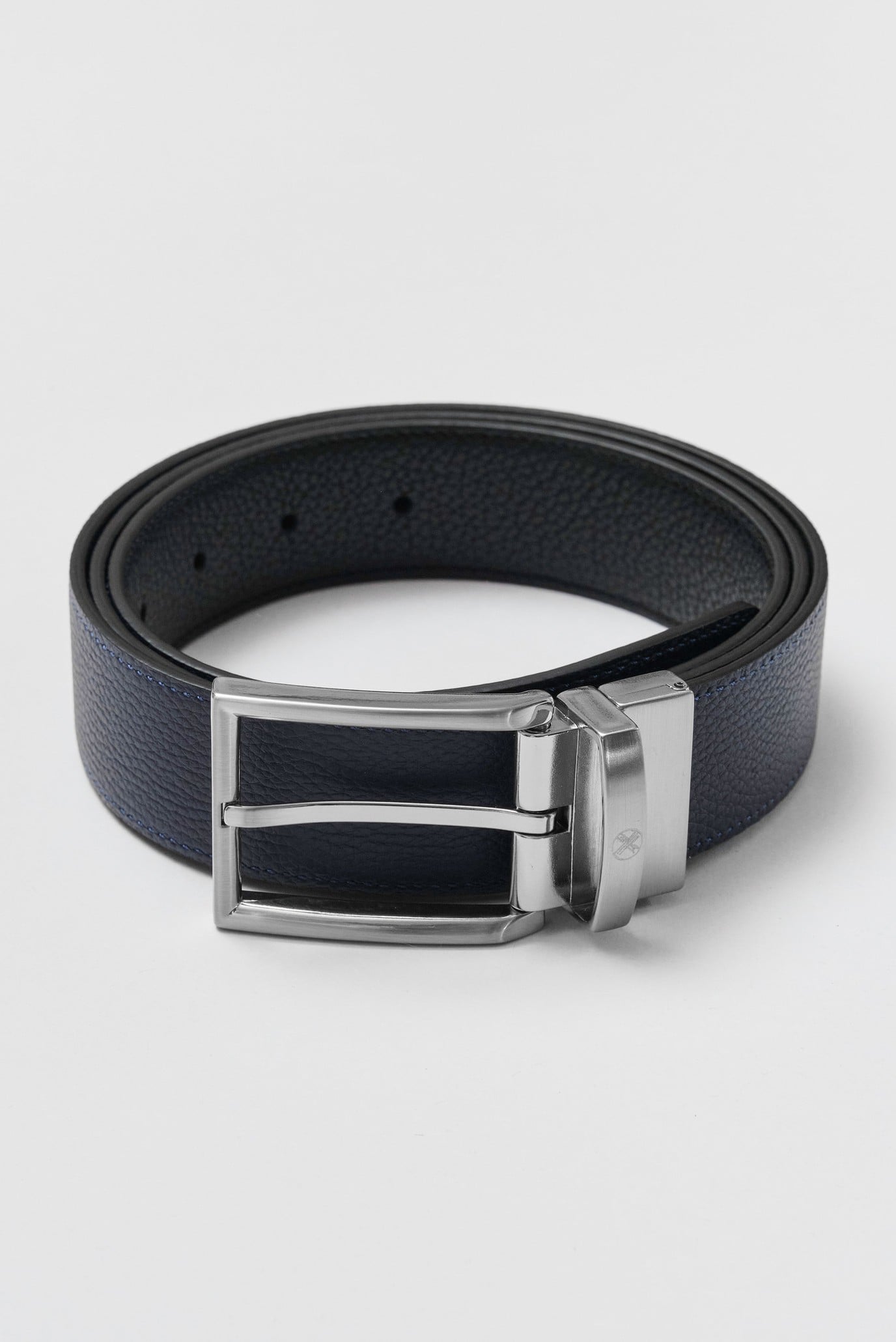 Мужской черно-синий ремень 35ММ 1