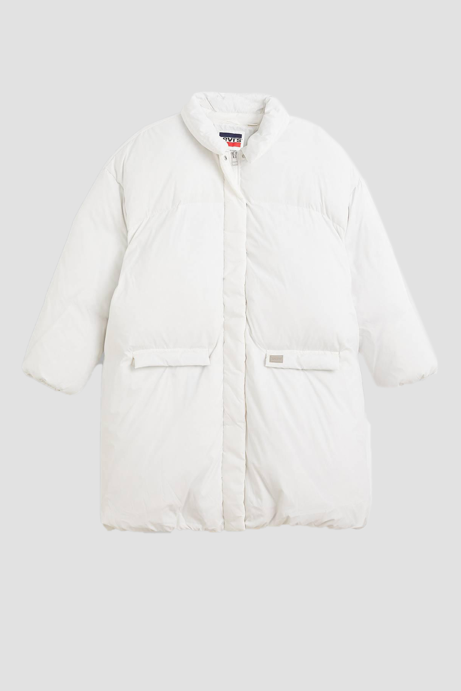 Женский белый пуховик 2