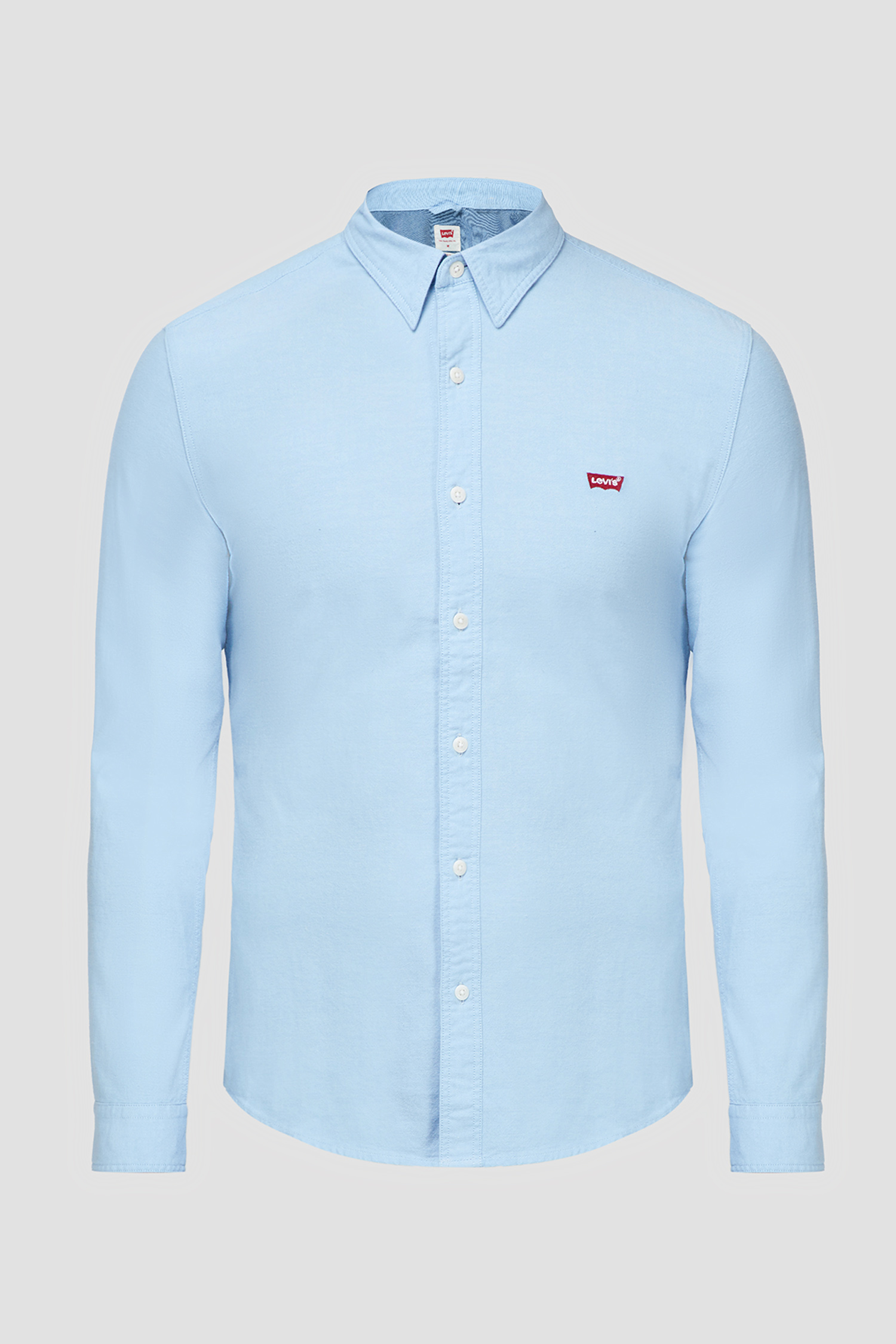 Мужская голубая рубашка 2