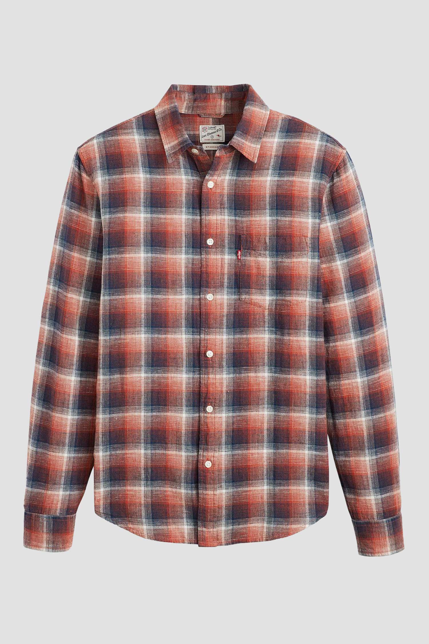 Мужская рубашка в клетку 2