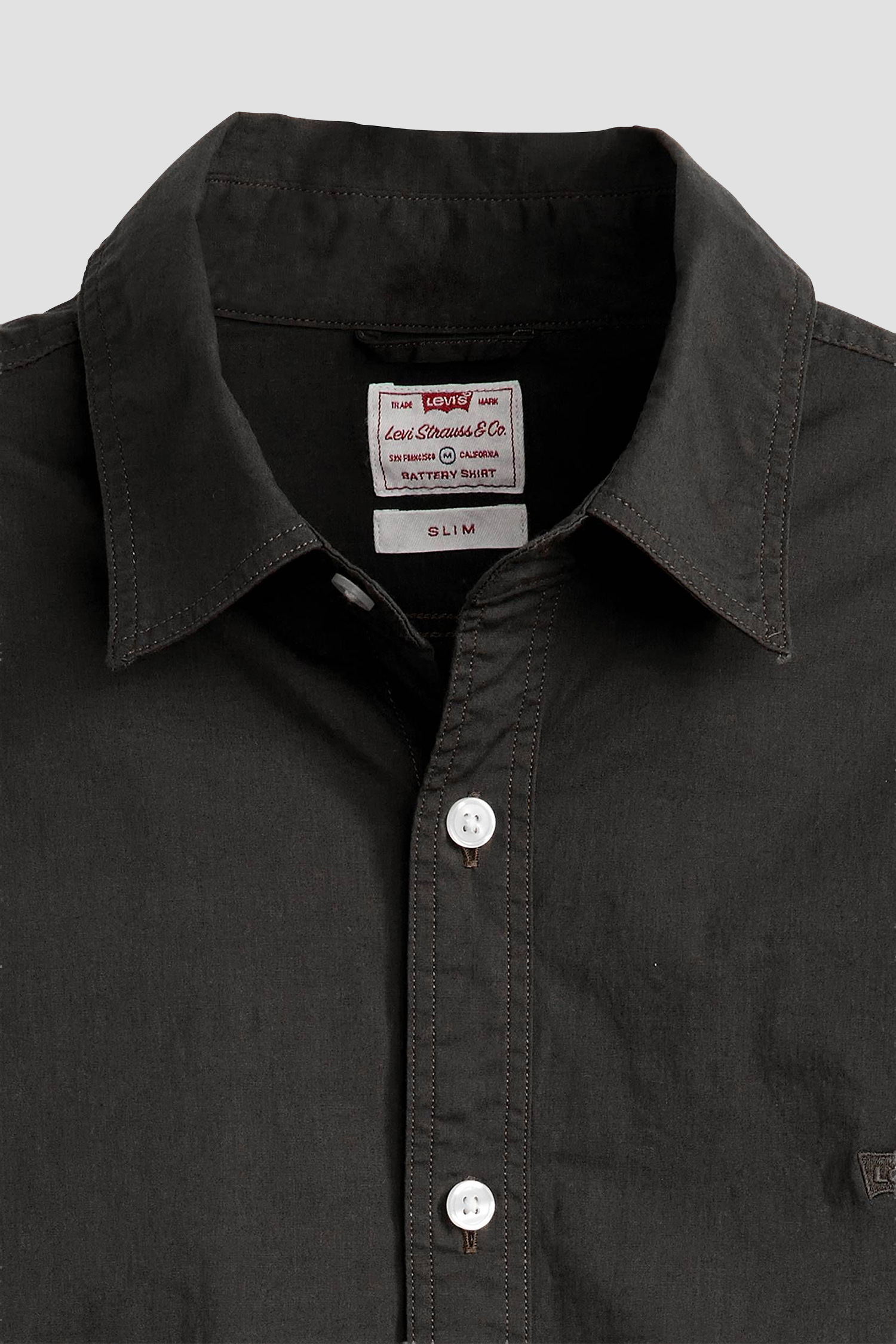 Мужская черная рубашка 6