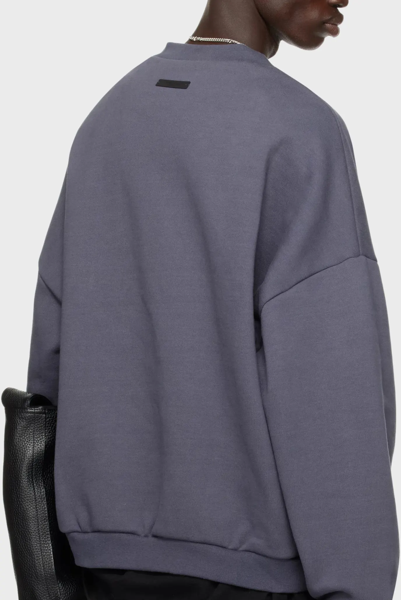 Fear of God Essentials Fleece Crewneck Marine 3