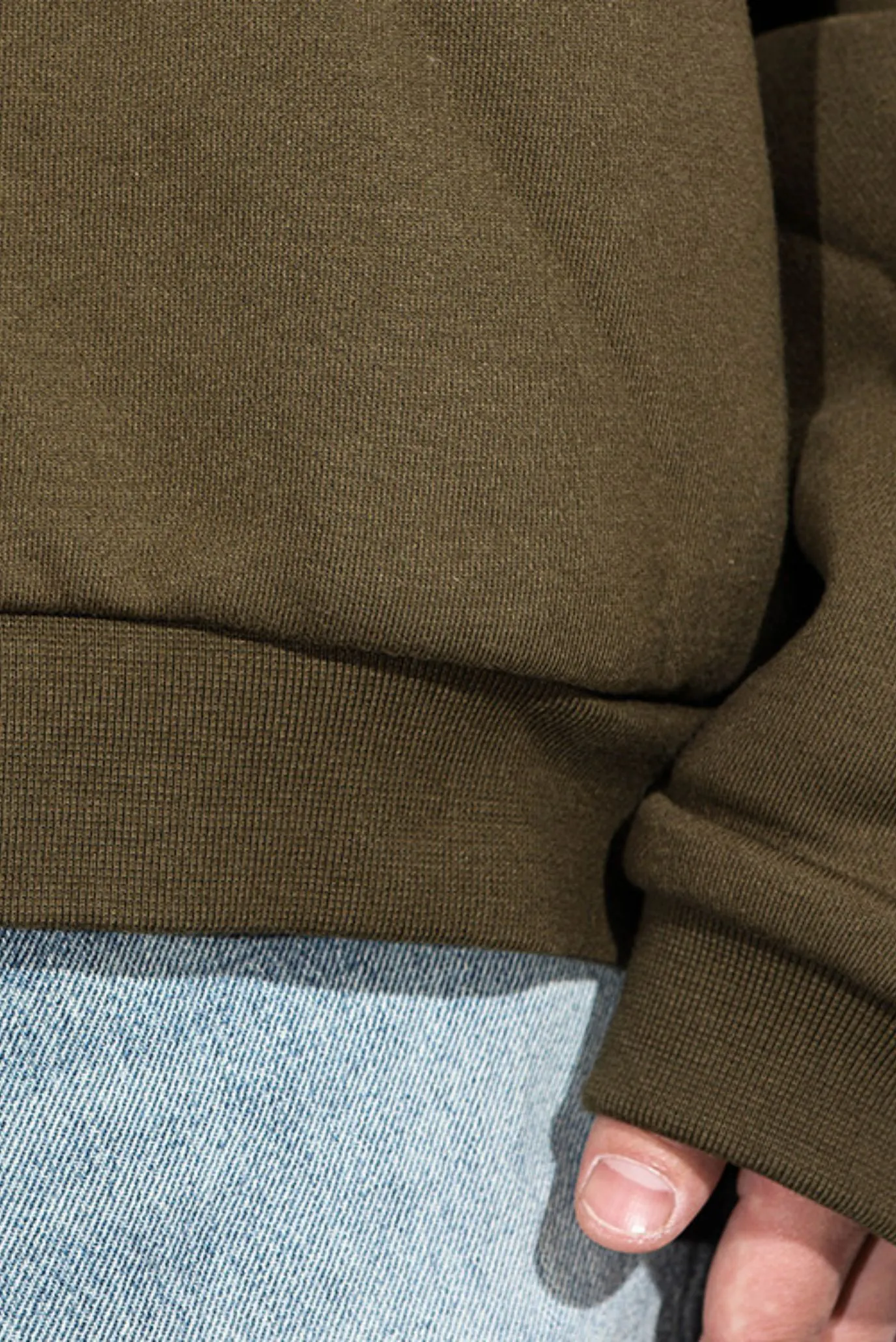 Fear Of God Essentials Fleece Hoodie Olive 3