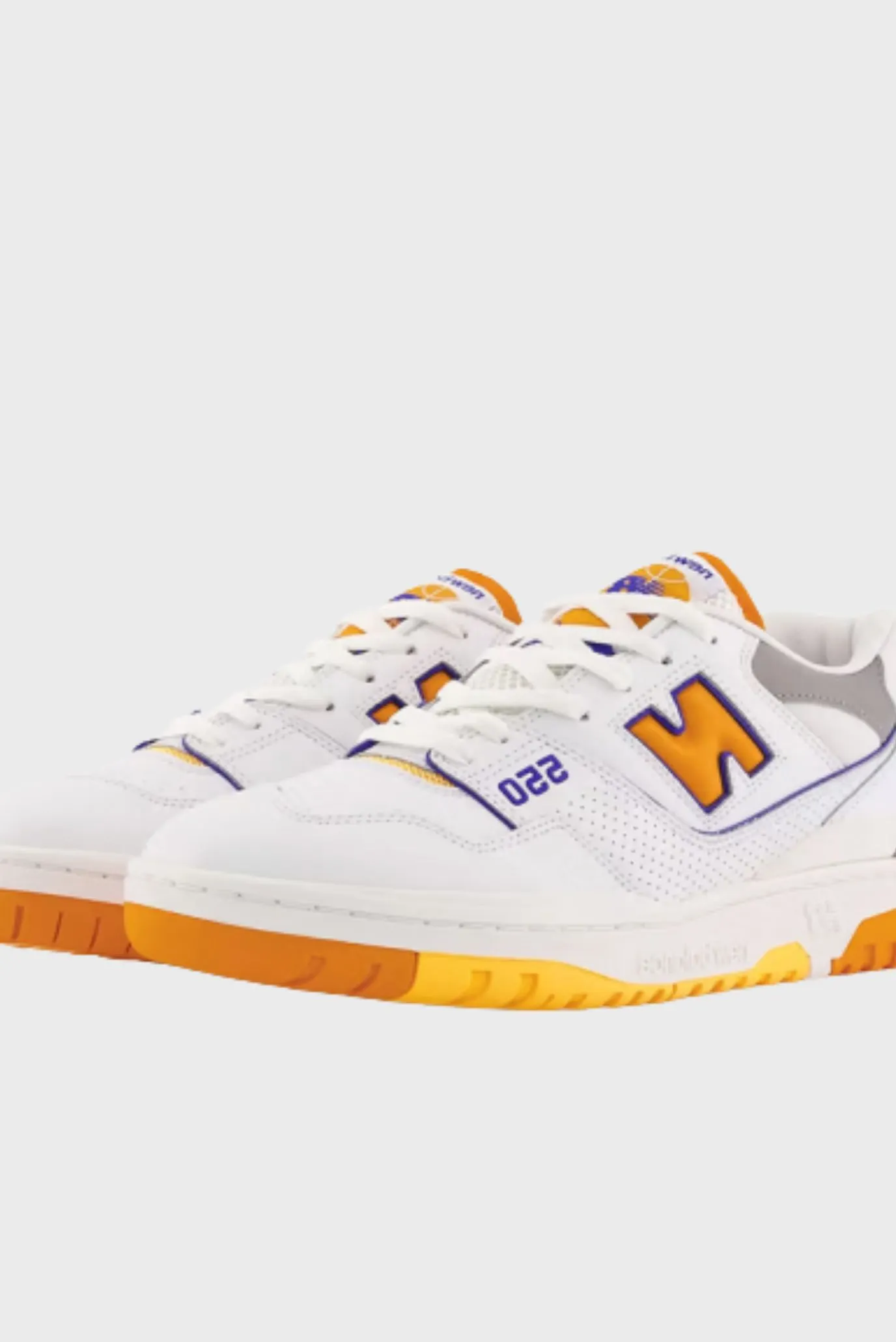Кроссовки New Balance 550 White Vibrant Orange 3