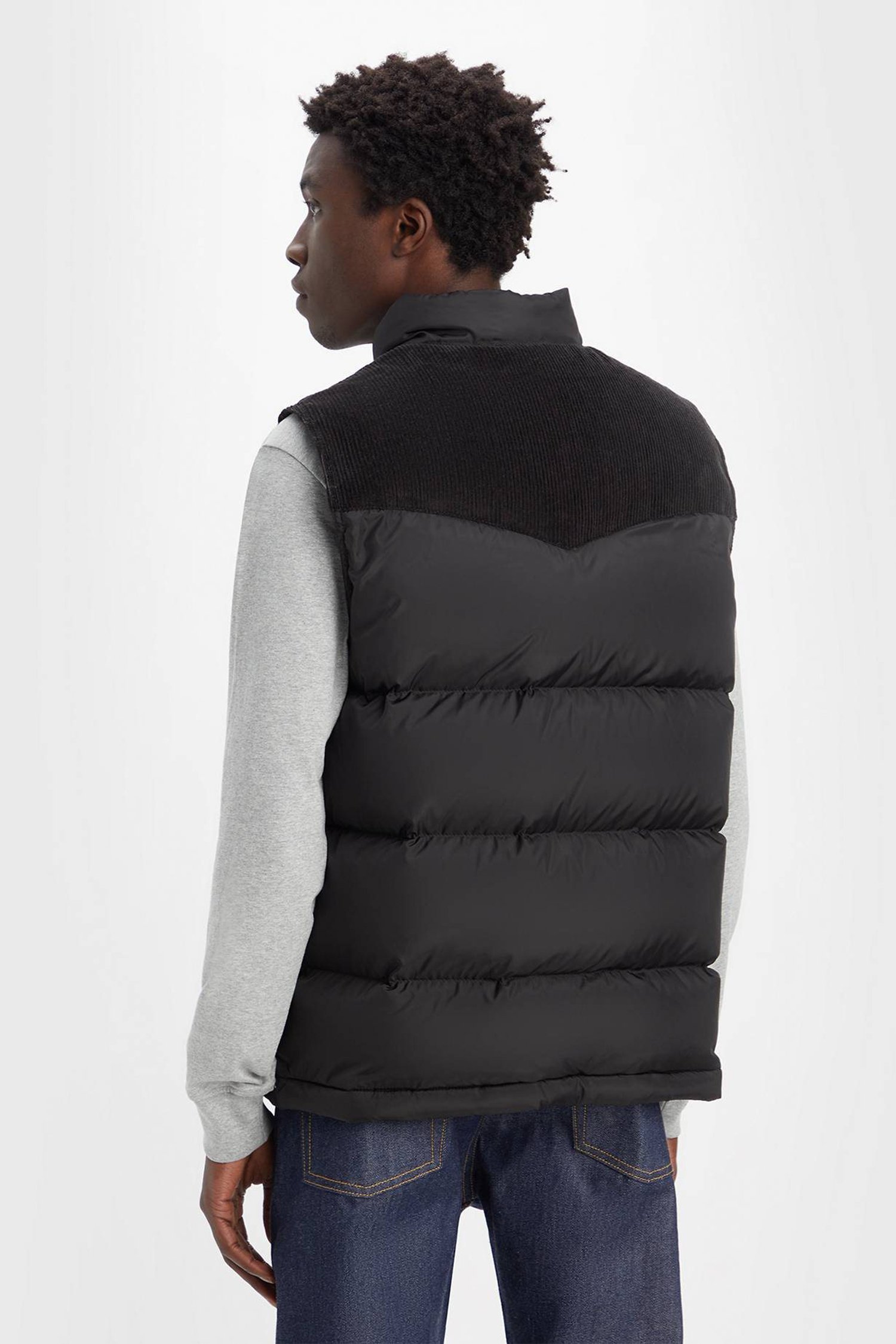 Мужской черный жилет 3