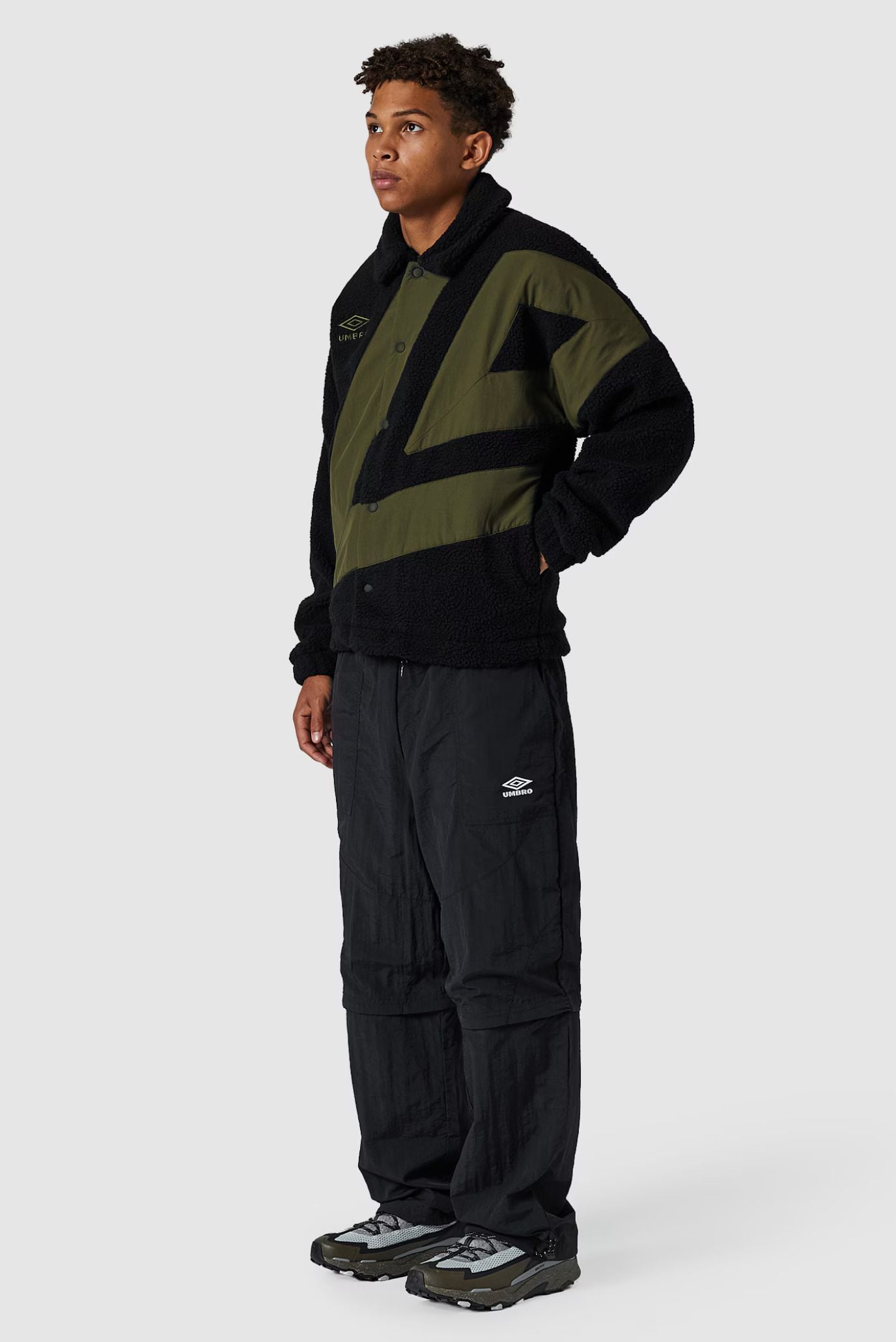 Флисовая куртка-бомбер Fleece Coach Jacket 1