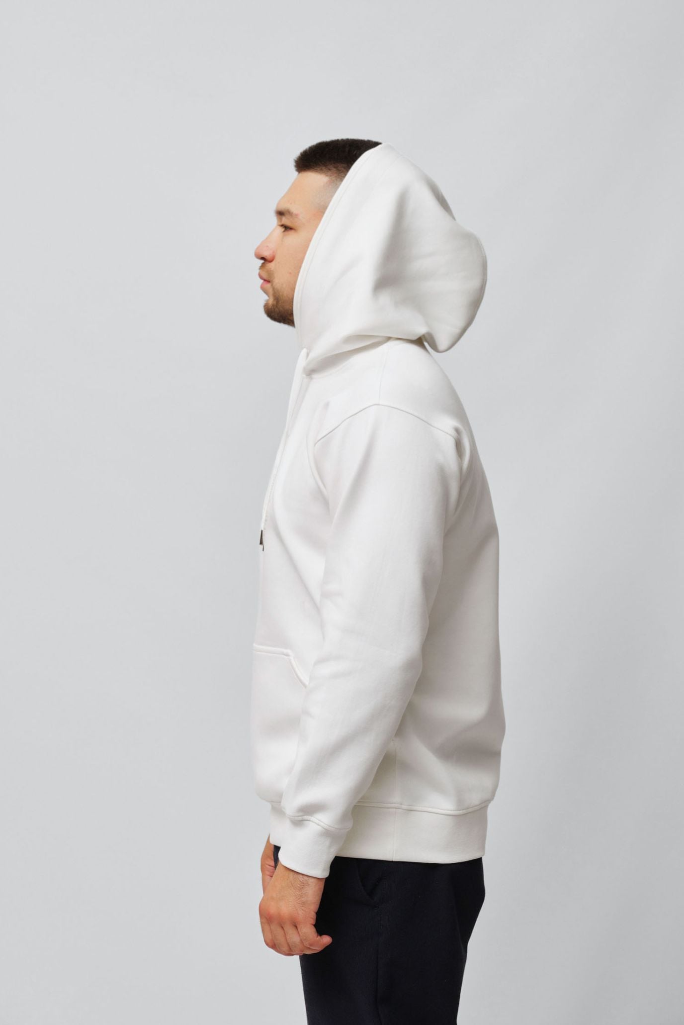 Белое худи ARGYMAQ (Унисекс) 4