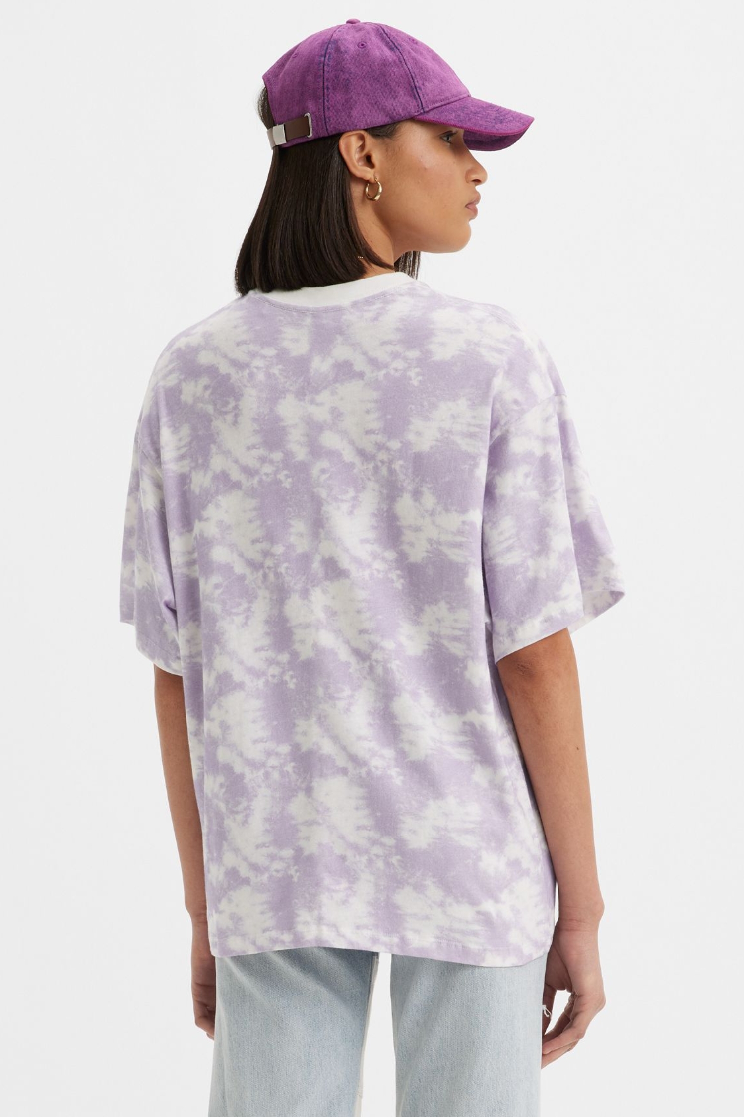 Женская сиреневая футболка 3