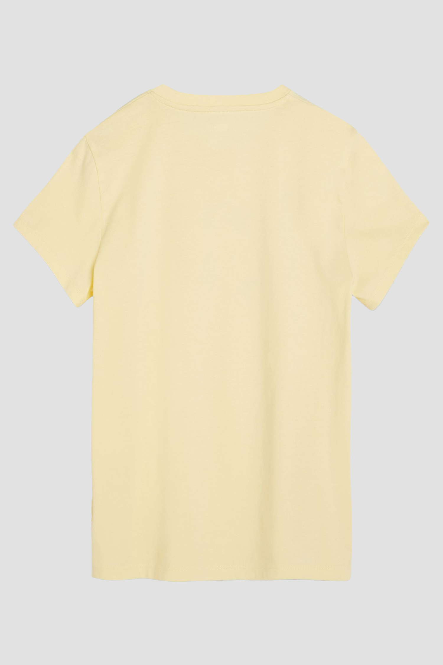 Женская желтая футболка 4