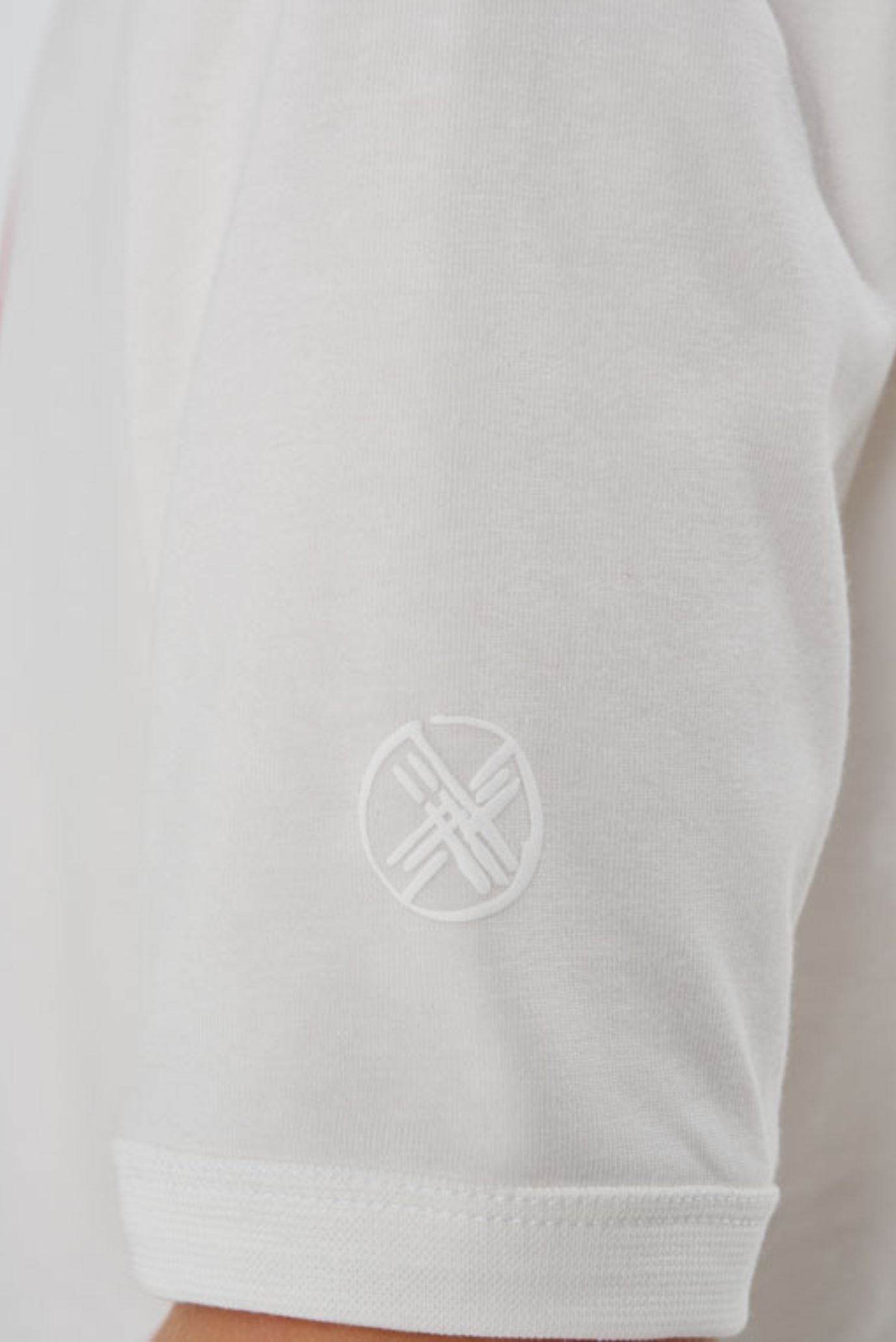 Детская белая футболка оверсайз 6