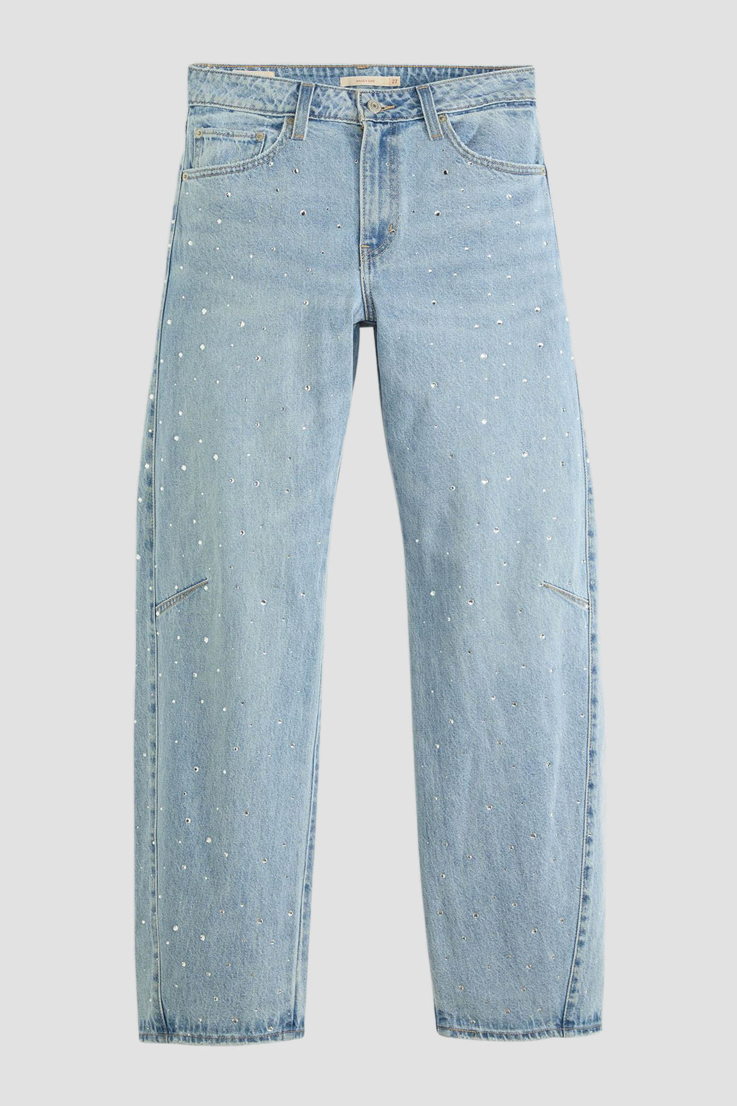 Женские голубые джинсы Baggy Dad Barrel 2