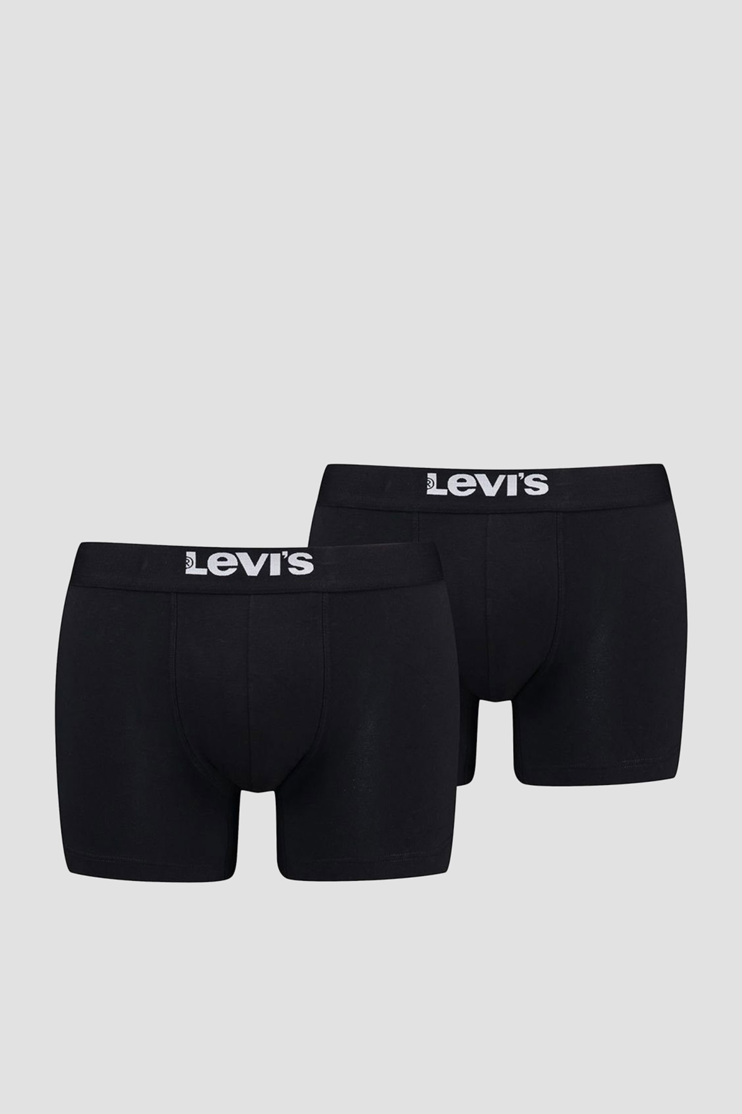 Мужские черные боксеры (2 шт) 1