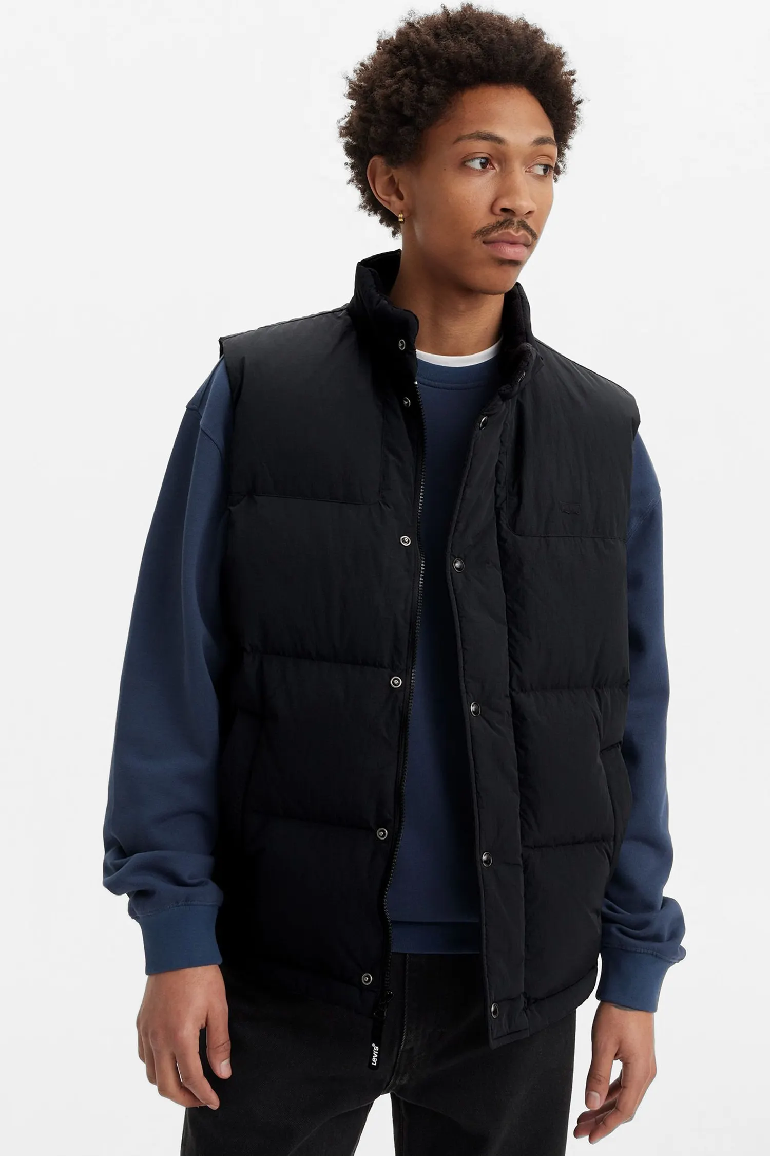 Мужской черный жилет 3