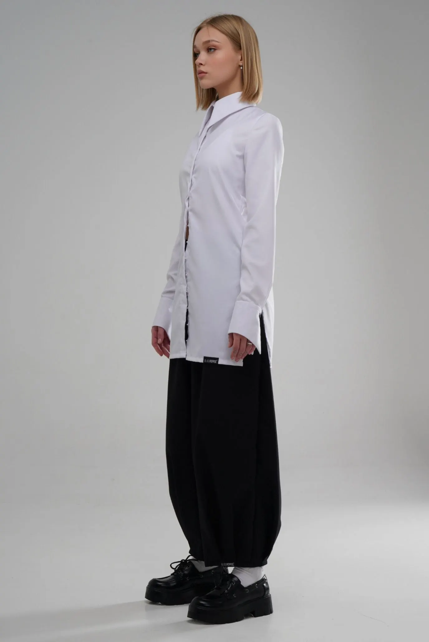 Рубашка WHITE STRUCTURE 2