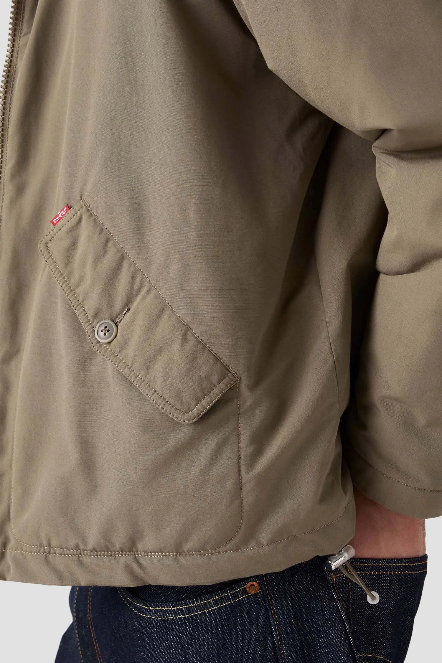 Мужская коричневая куртка 6