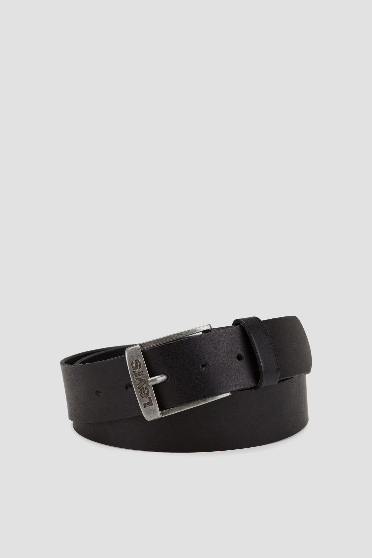 Черный кожаный ремень 1