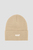 Женская бежевая шапка