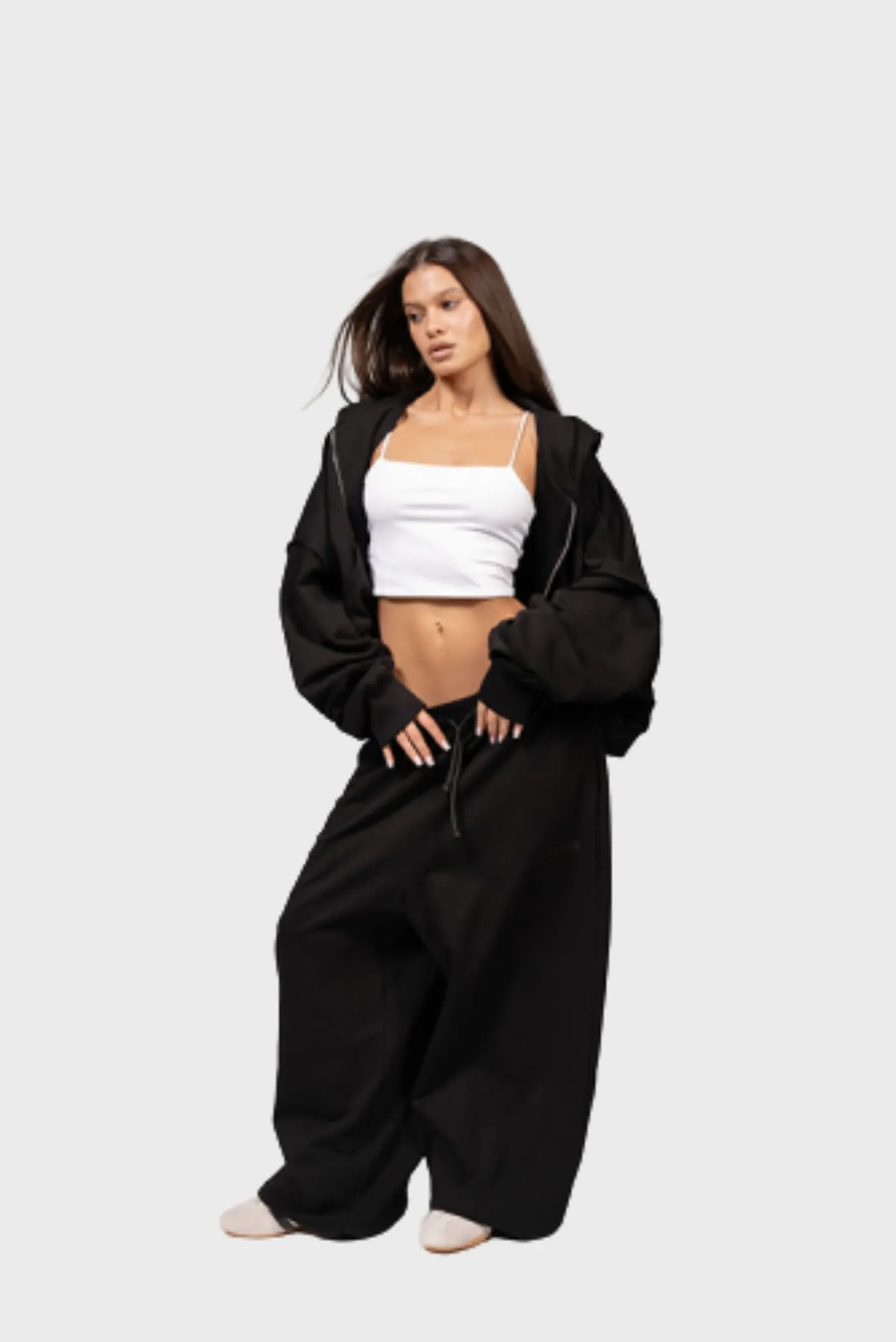 Штаны Sabe Logo Sweatpants Black 3