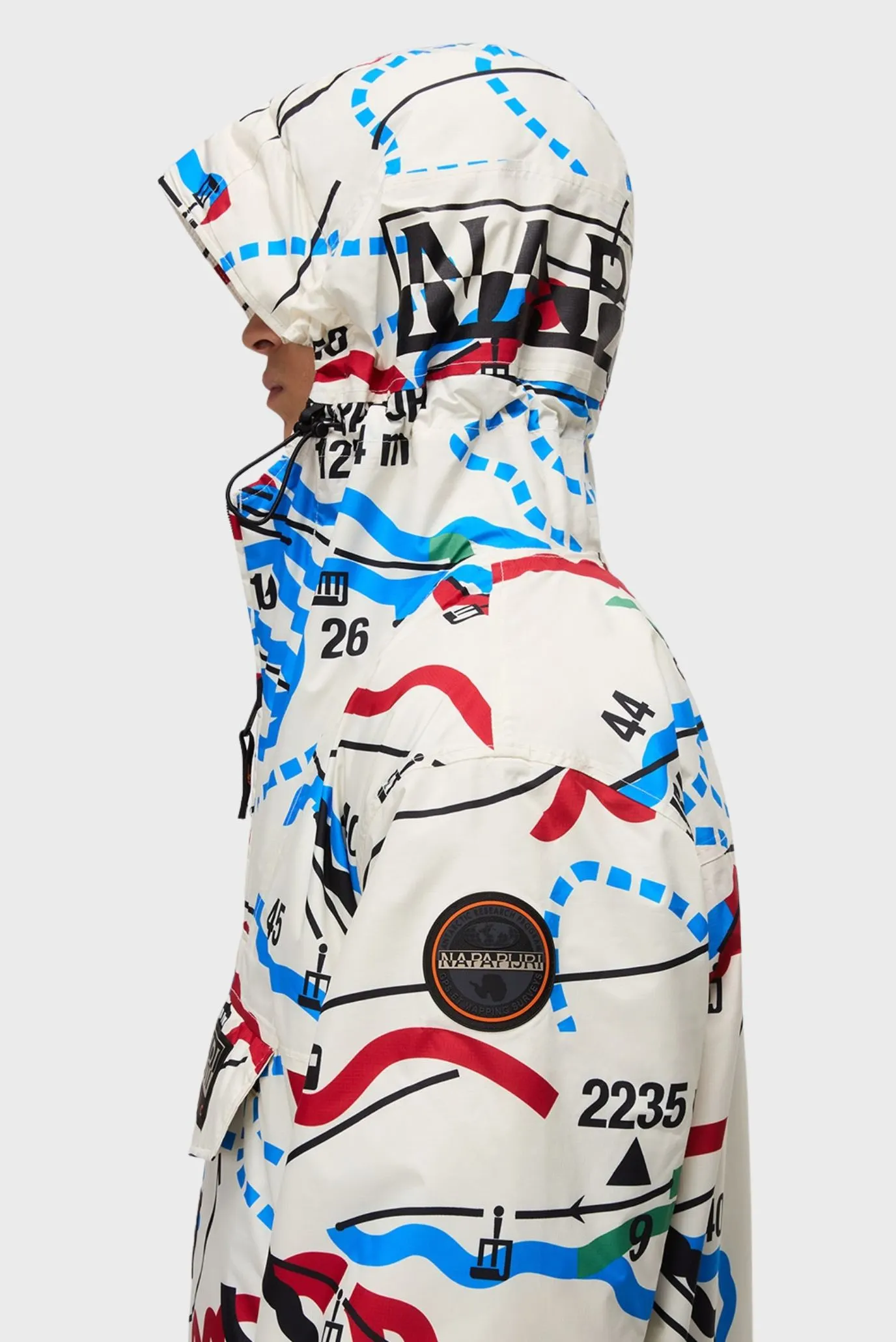 Мужской разноцветный анорак 3