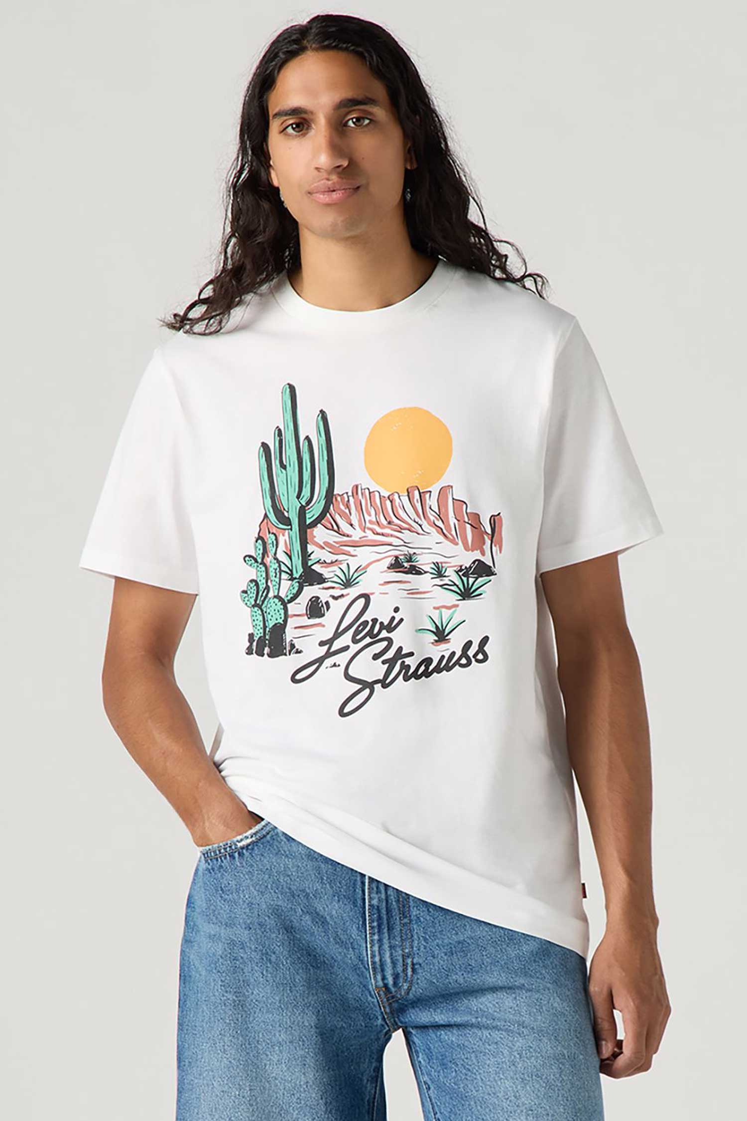 Мужская белая футболка 1