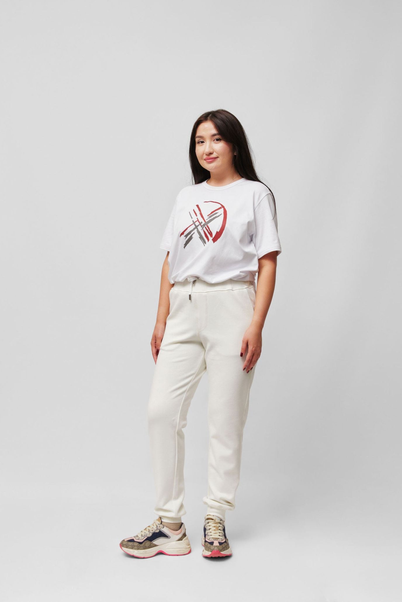 Женские белые брюки 1