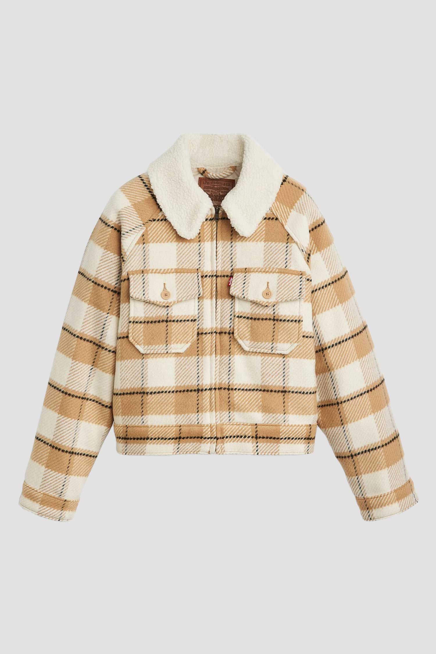 Женская куртка в клеткуLevi's Женская куртка в клетку 2