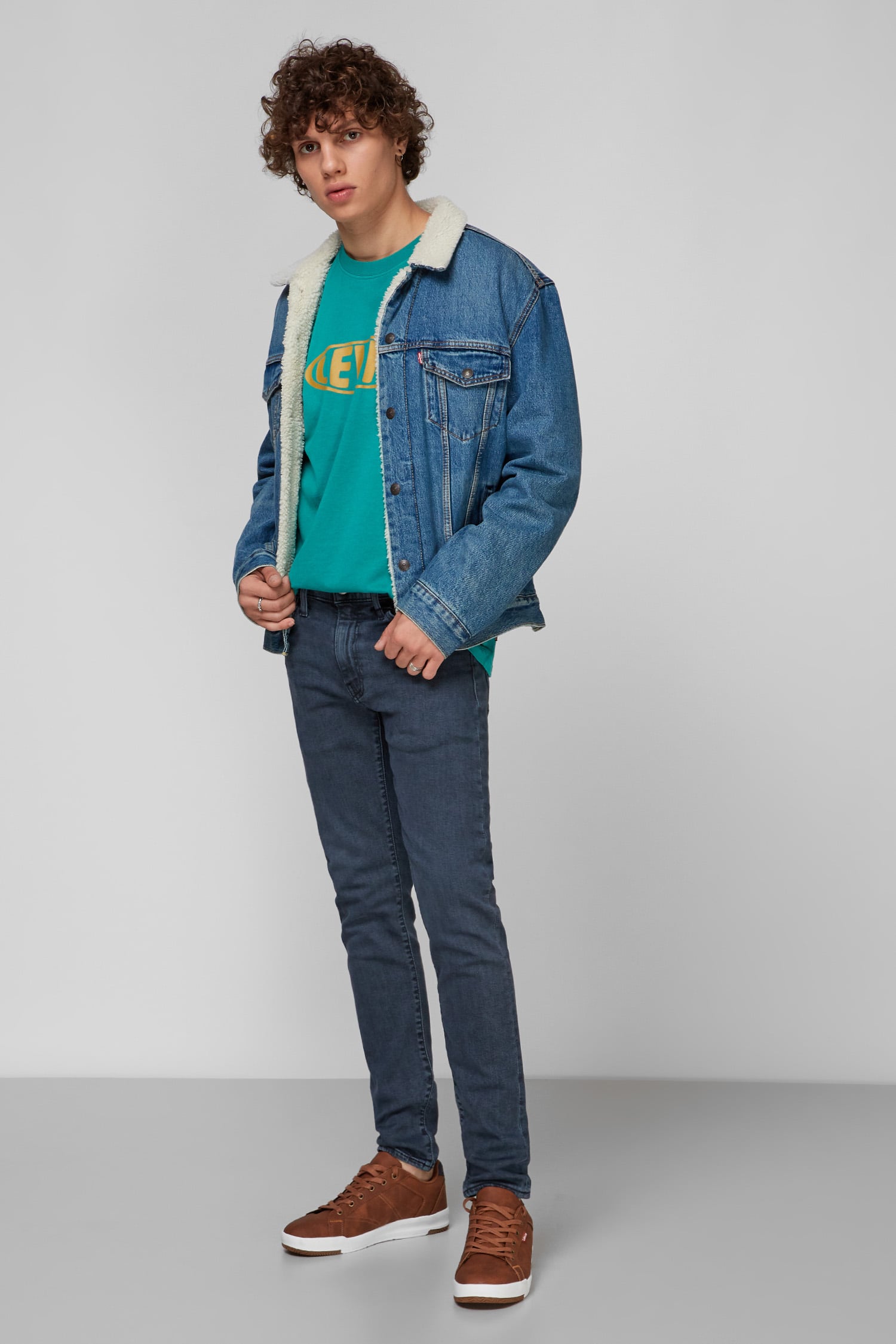 Мужские серые джинсы 512™ Slim Taper 6