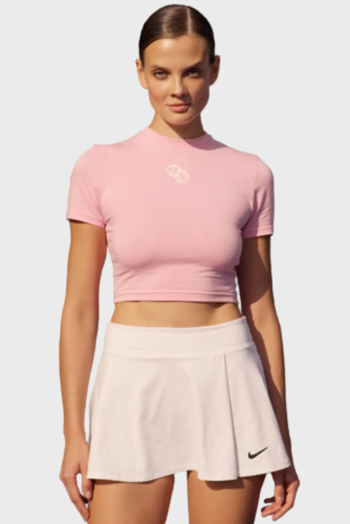 Футболка Sabe Tennis Logo T-Shirt Slim Pink 1
