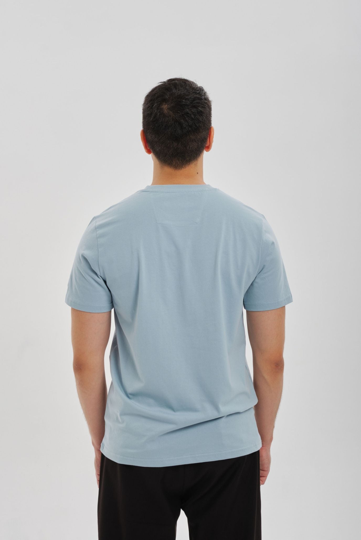 Голубая футболка SHANYRAQ (Унисекс) 5