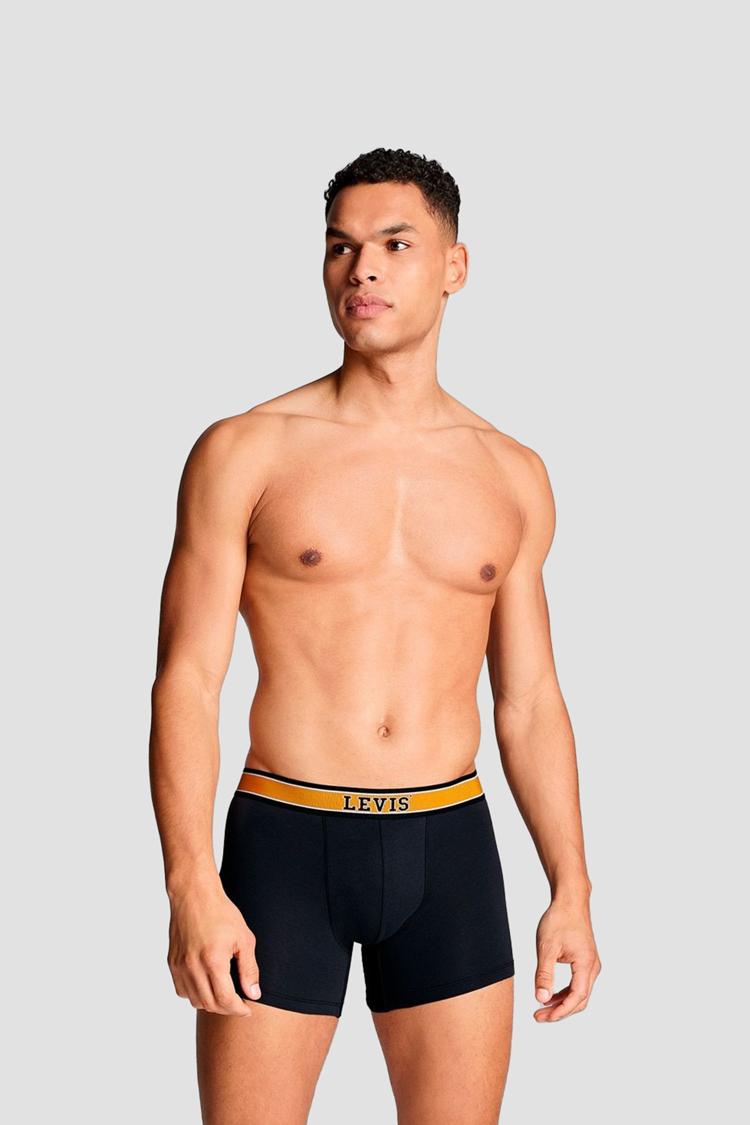 Мужские черные боксеры (2 шт) 3