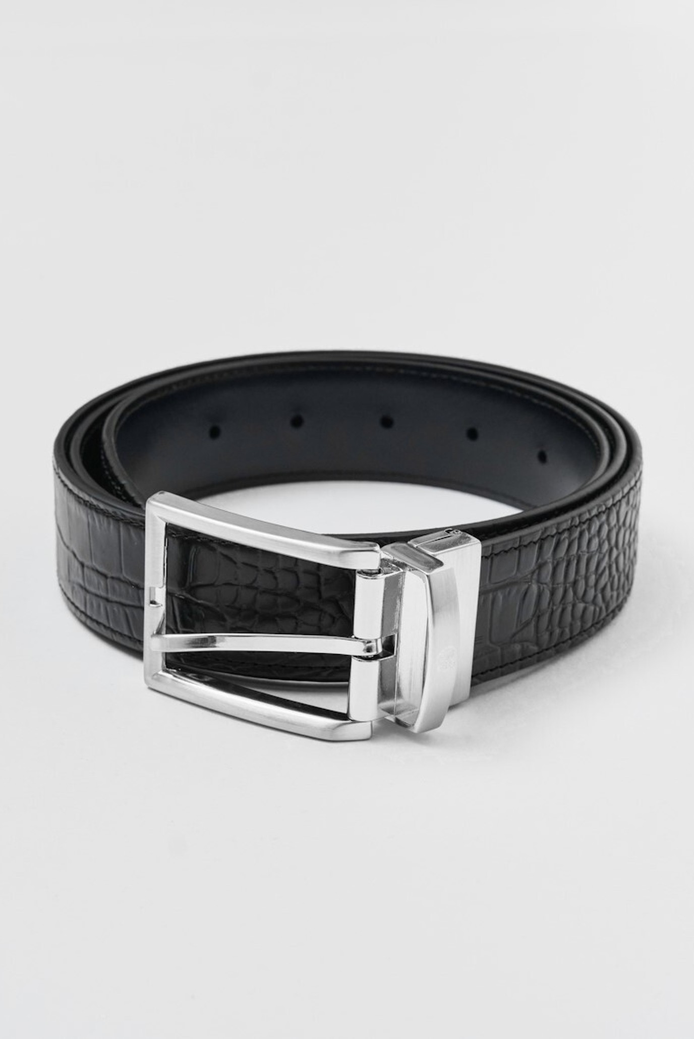 Мужской черный ремень 35ММ 1