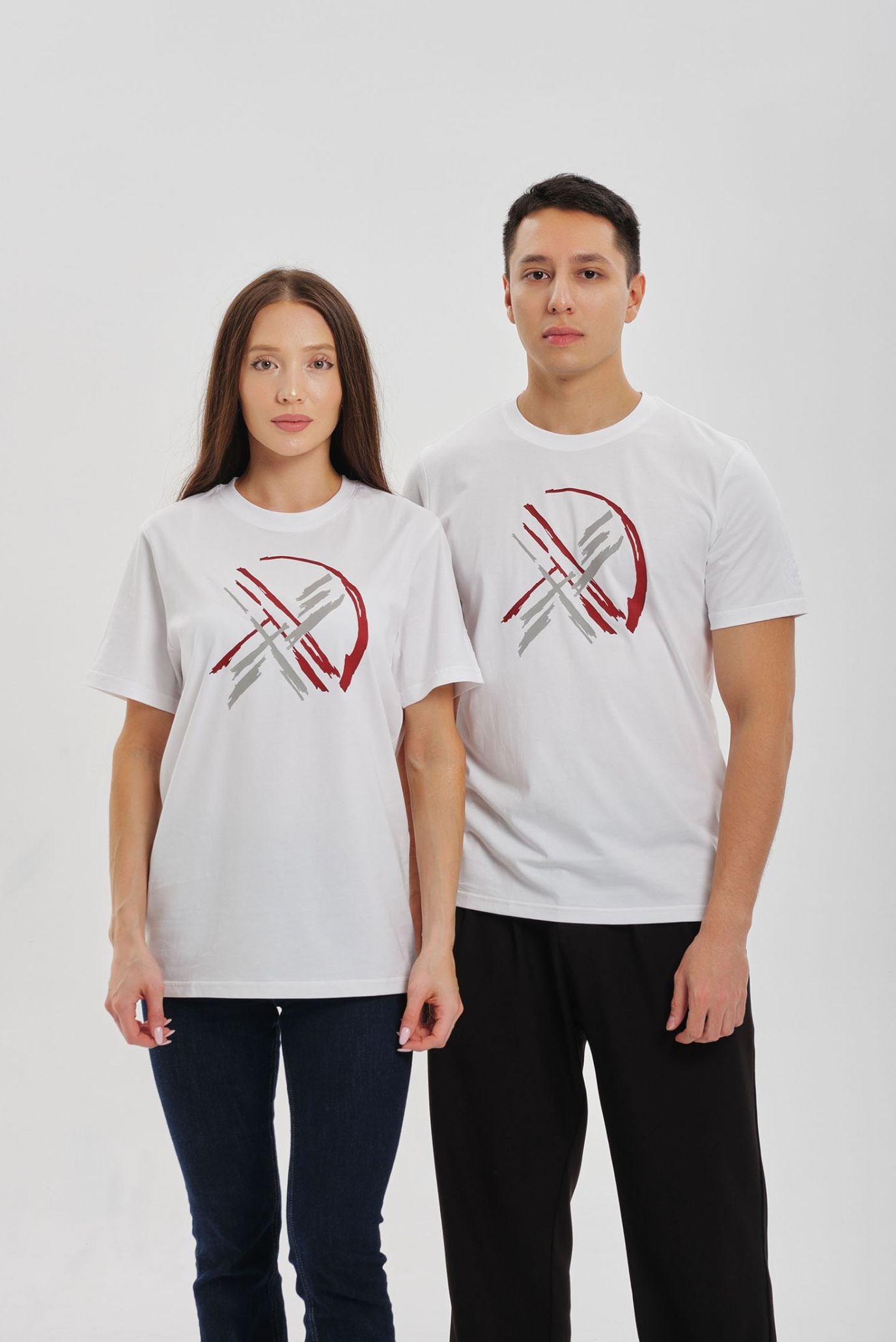 Белая футболка SHANYRAQ (Унисекс) 1