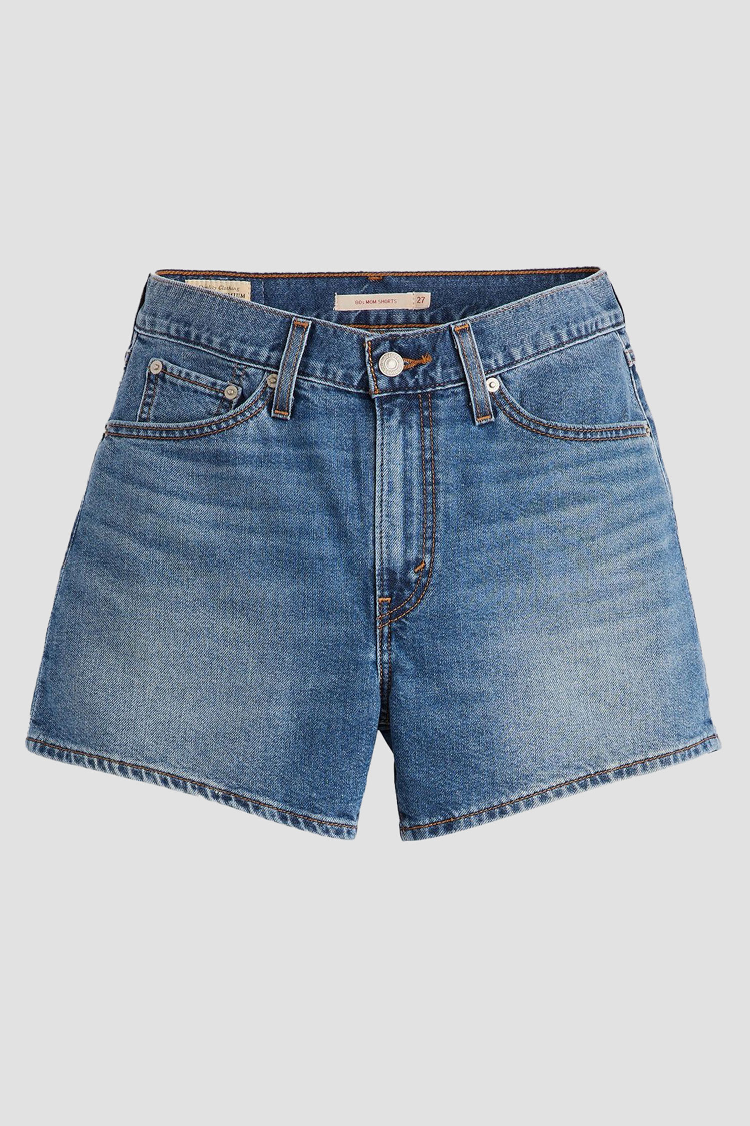 Женские синие джинсовые шорты 80's Mom 2