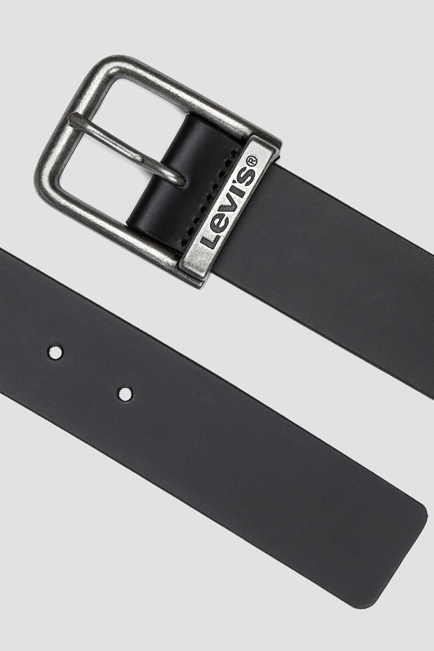 Черный кожаный ремень 2