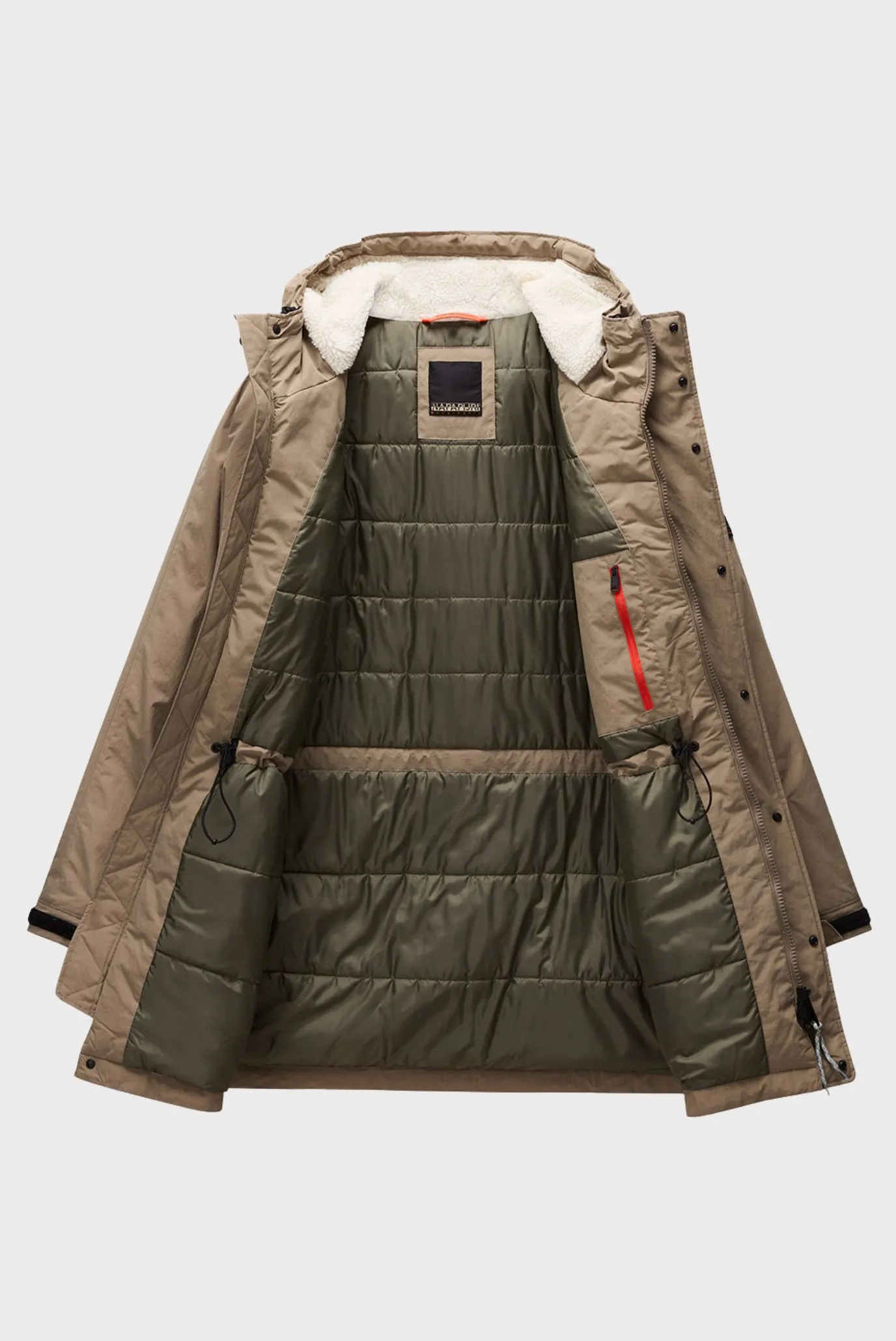 Мужская бежевая куртка 7